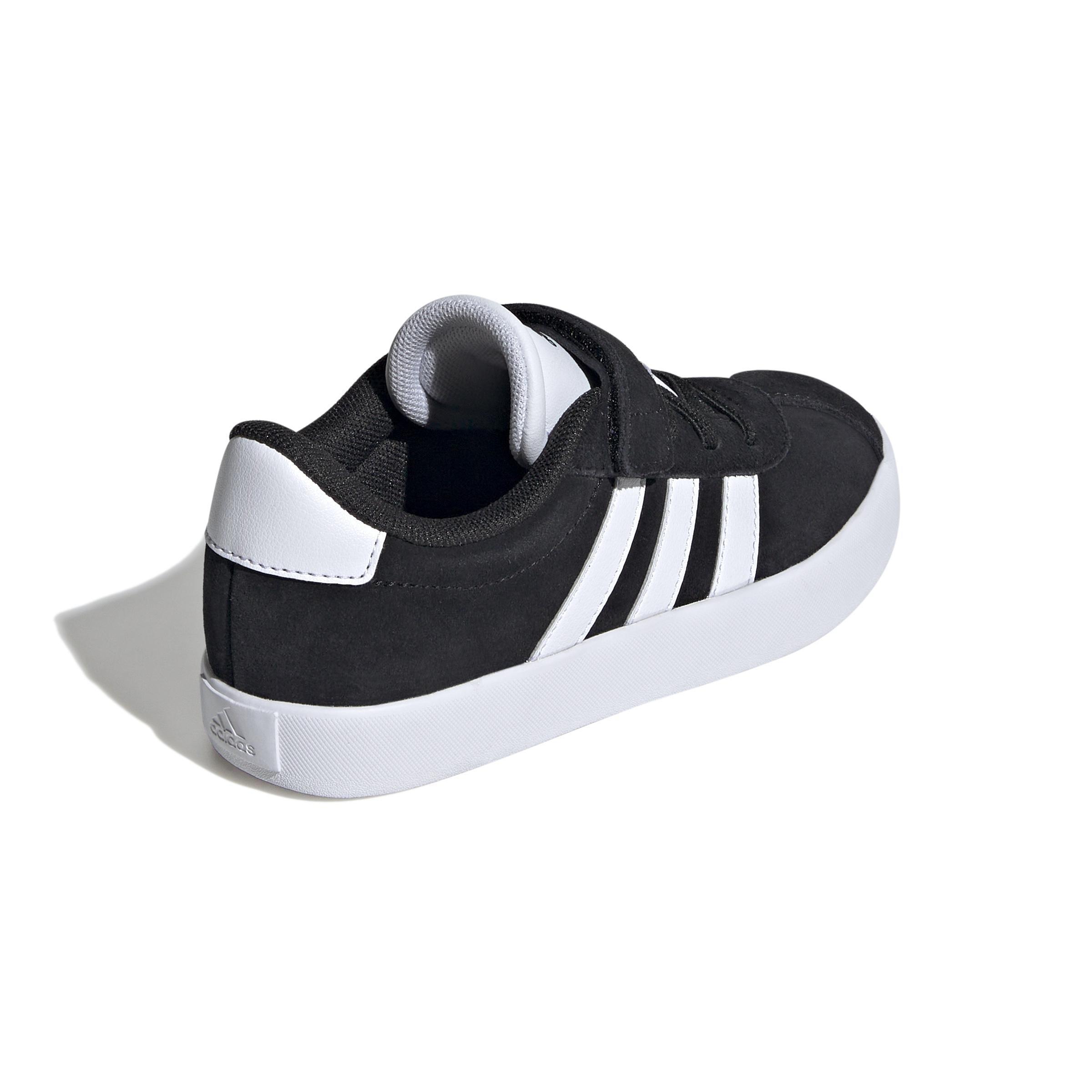 Unisex Kids Vl Court 3.0 Shoes, Black, , large image number 2