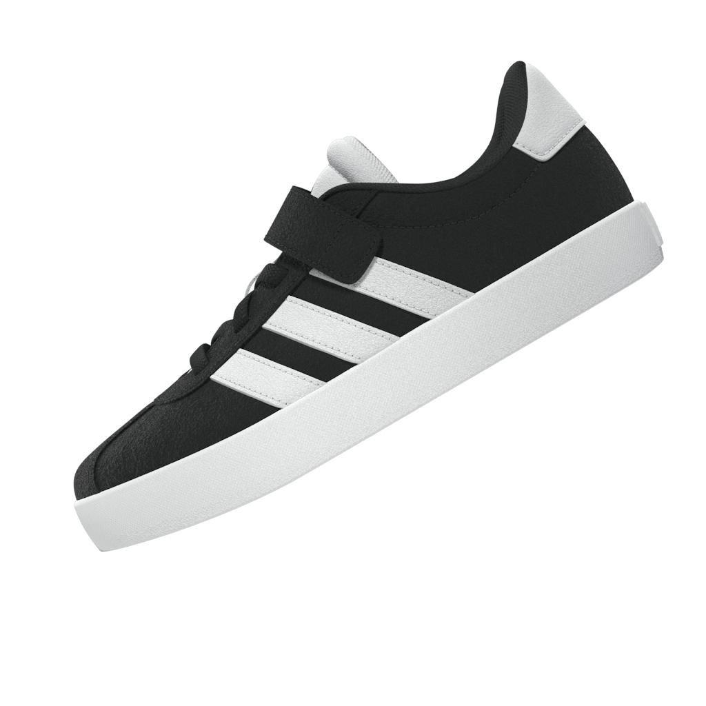 Unisex Kids Vl Court 3.0 Shoes, Black, , large image number 5