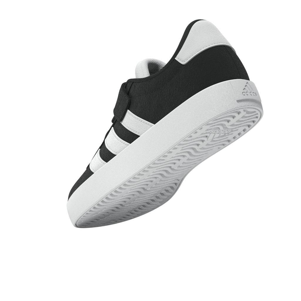 Unisex Kids Vl Court 3.0 Shoes, Black, , large image number 6