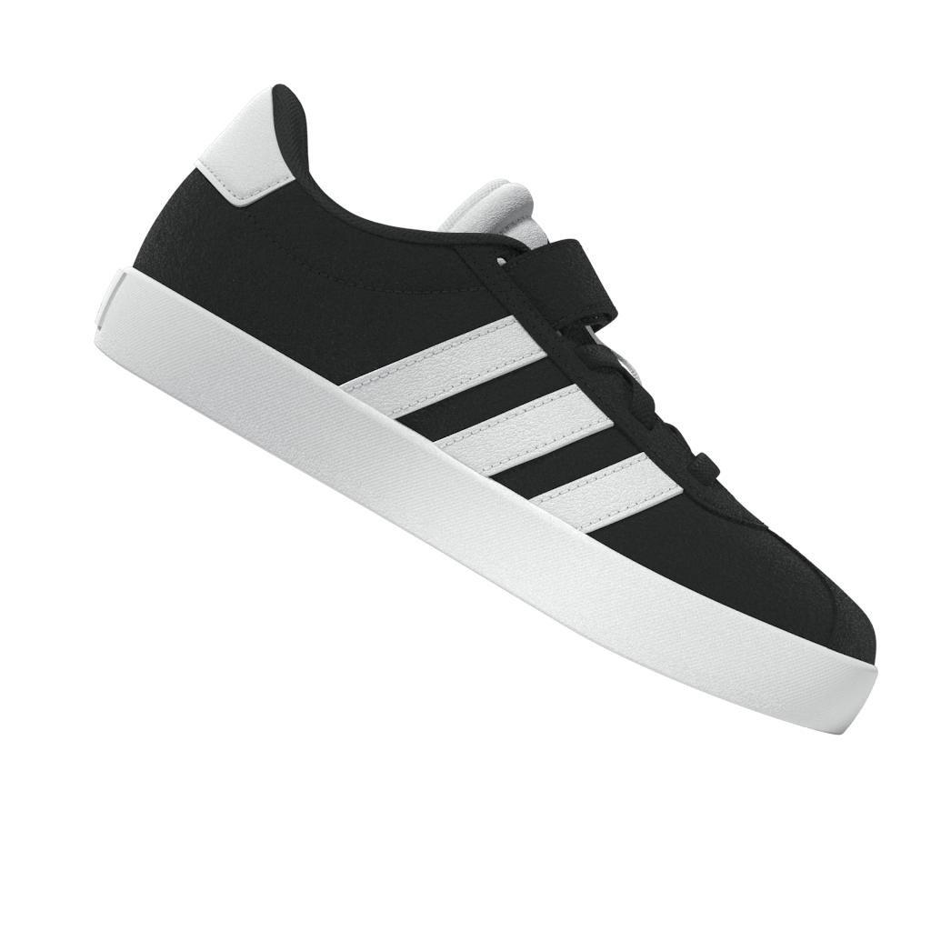Unisex Kids Vl Court 3.0 Shoes, Black, , large image number 9