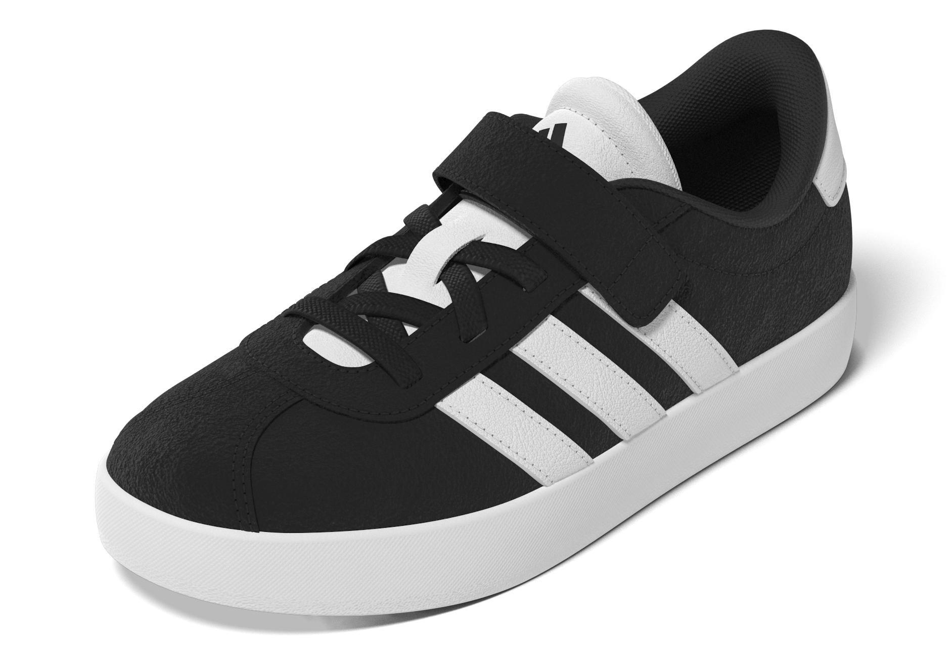 Unisex Kids Vl Court 3.0 Shoes, Black, , large image number 10