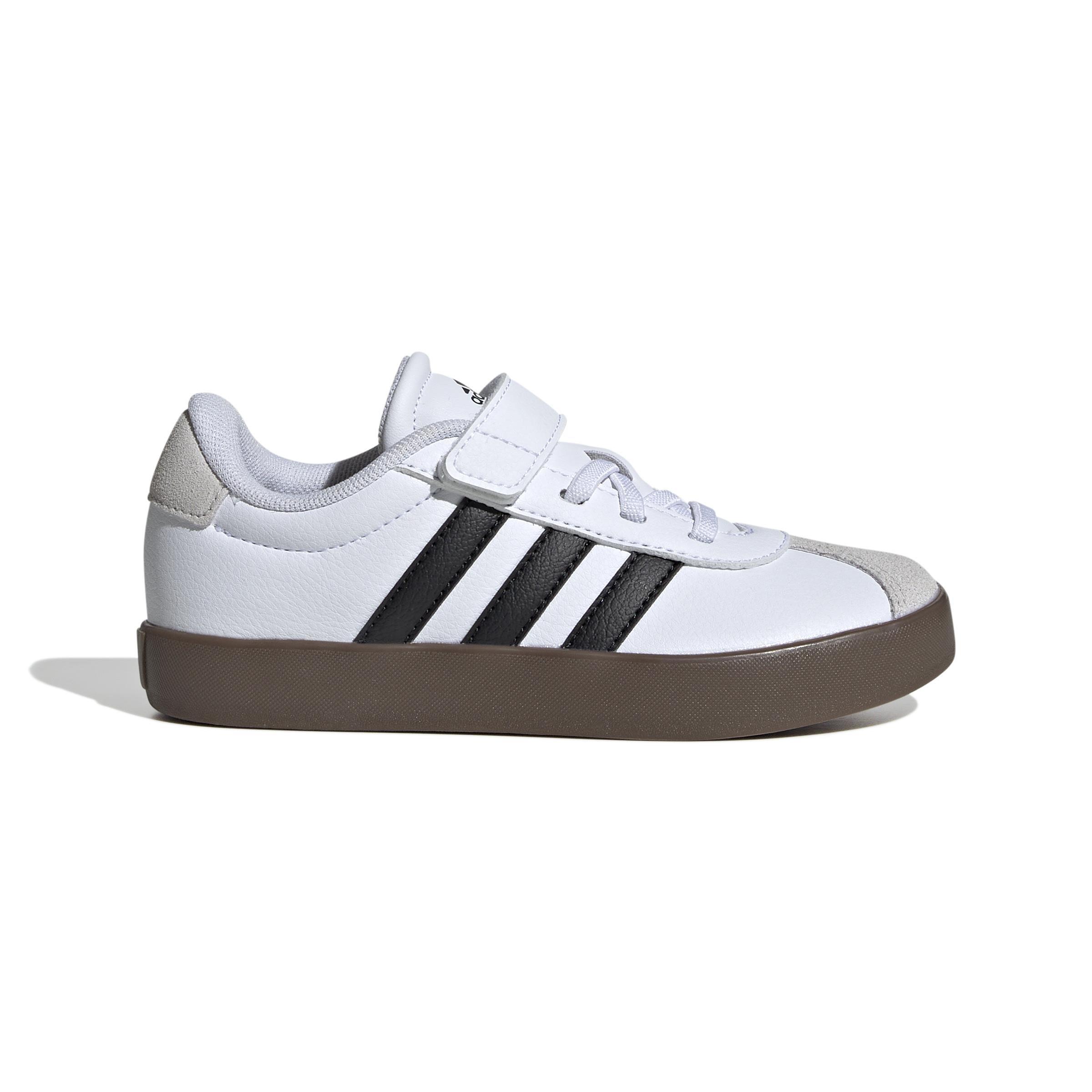 Unisex Kids Vl Court 3.0 Skateboarding Shoes, White, A701_ONE, large image number 0