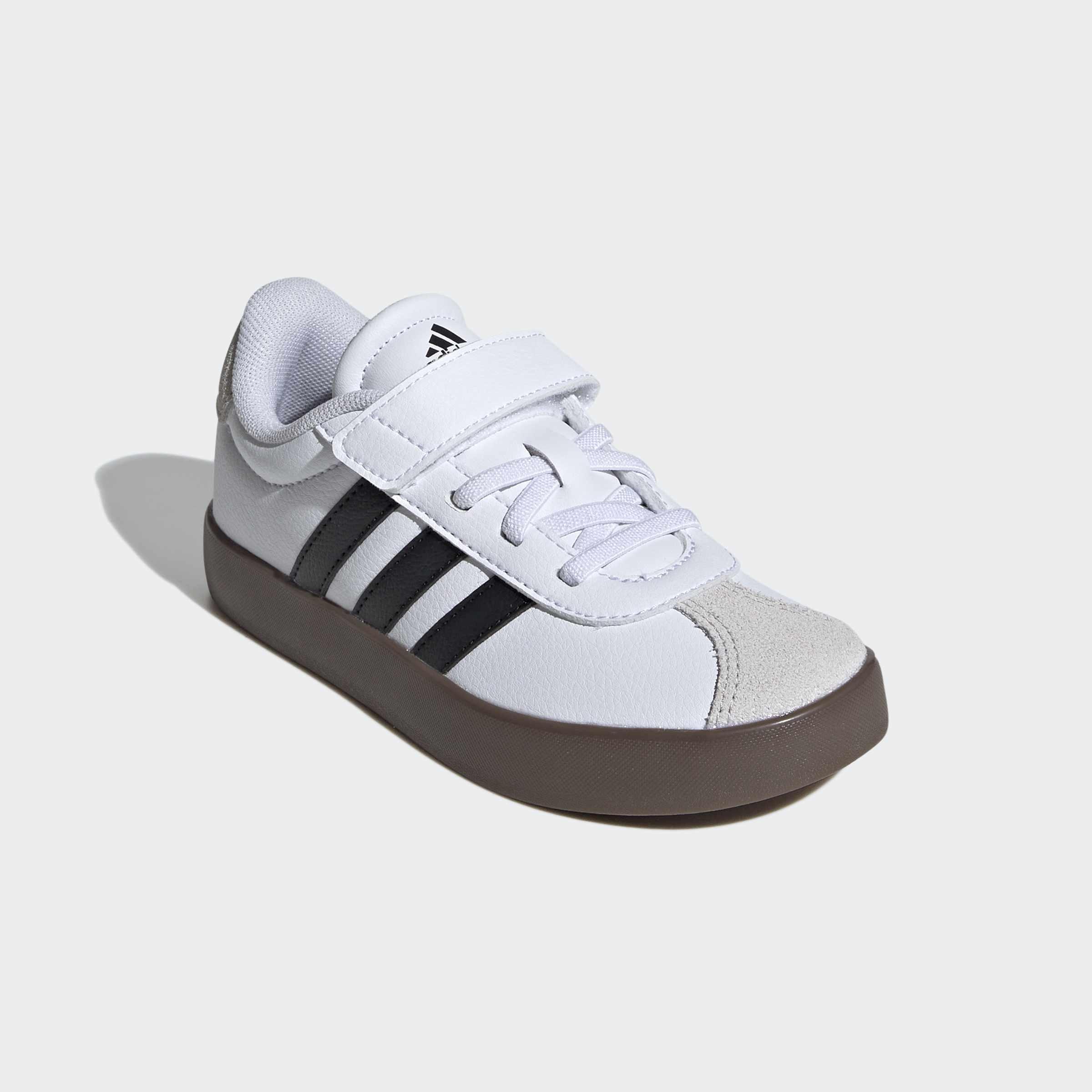 Unisex Kids Vl Court 3.0 Skateboarding Shoes, White, , large image number 3