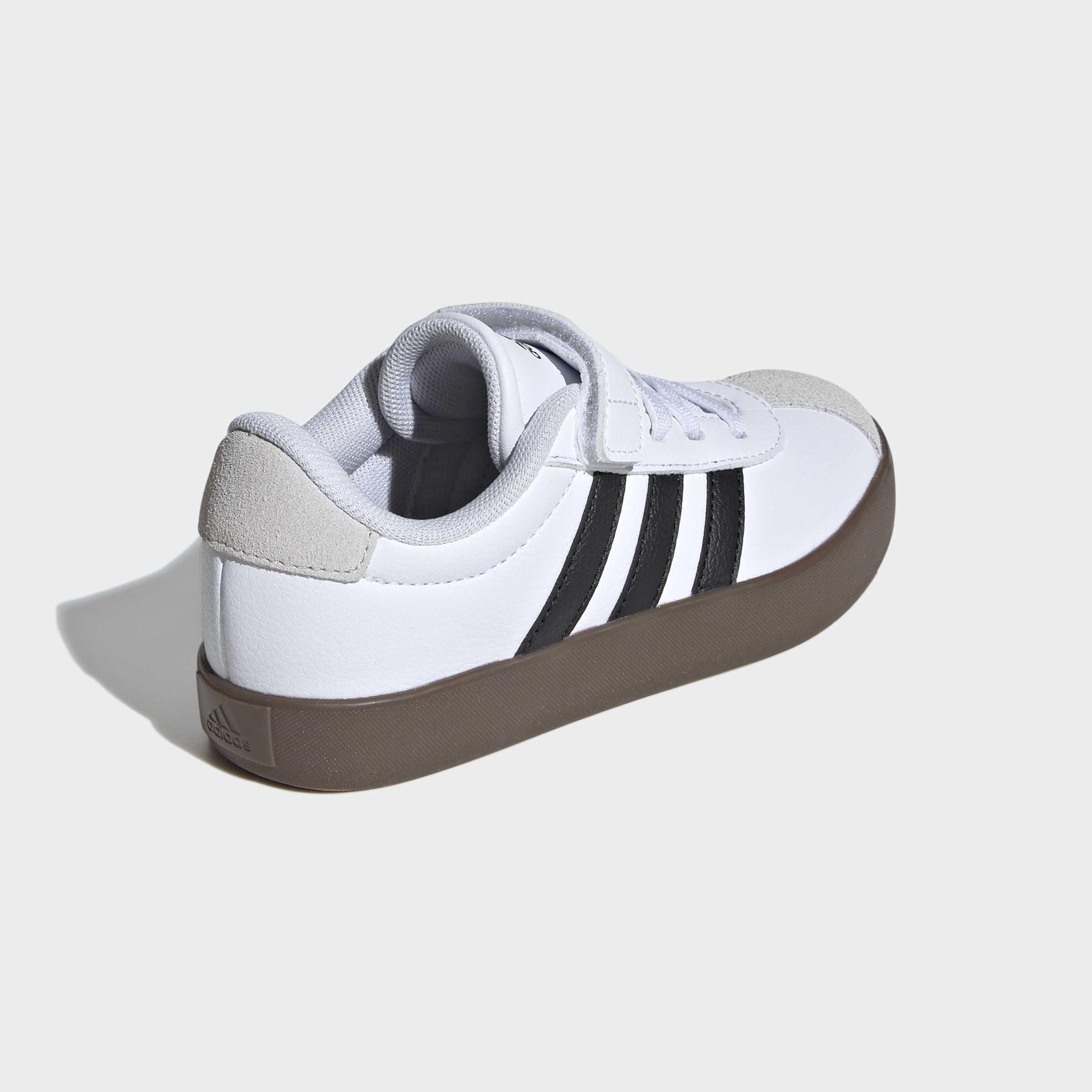 Unisex Kids Vl Court 3.0 Skateboarding Shoes, White, , large image number 4