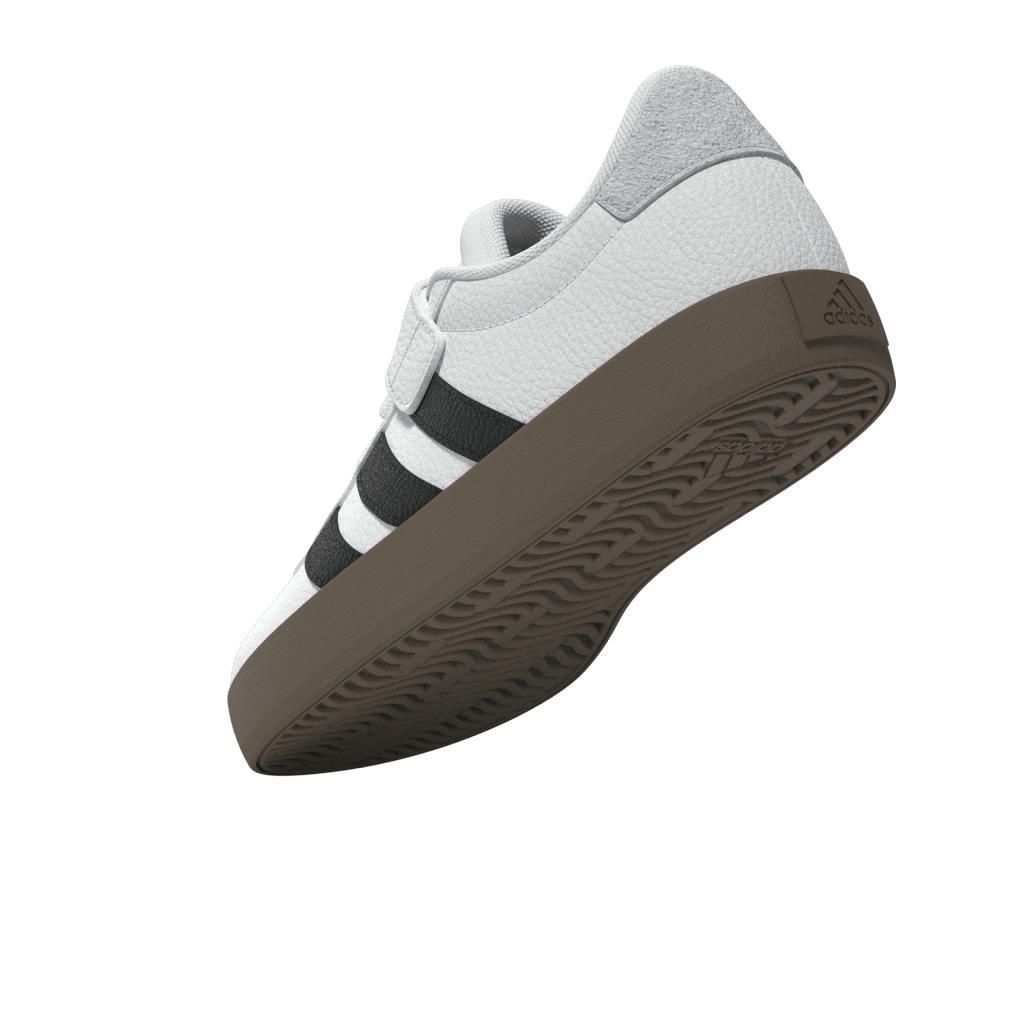 Unisex Kids Vl Court 3.0 Skateboarding Shoes, White, A701_ONE, large image number 5