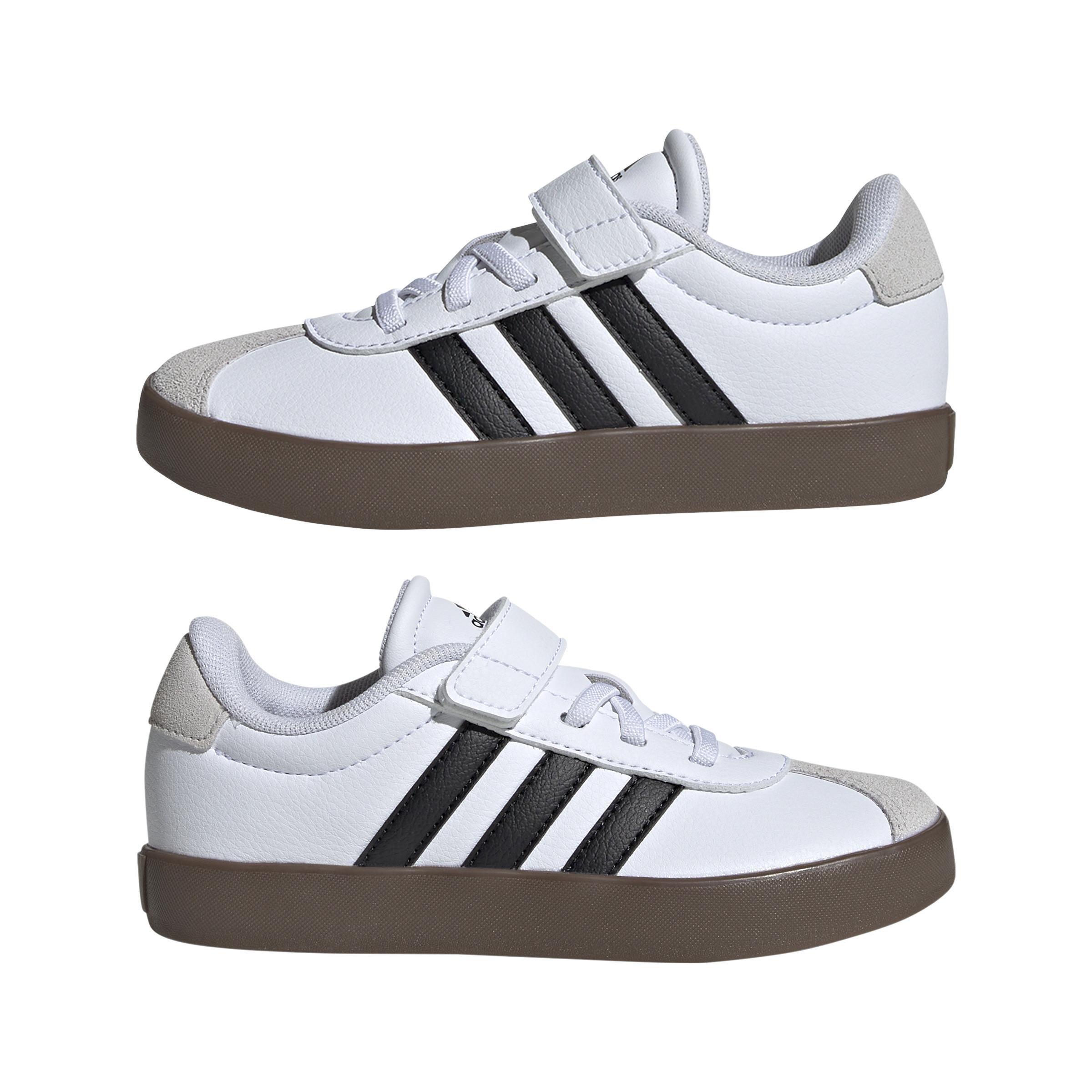 Unisex Kids Vl Court 3.0 Skateboarding Shoes, White, A701_ONE, large image number 7