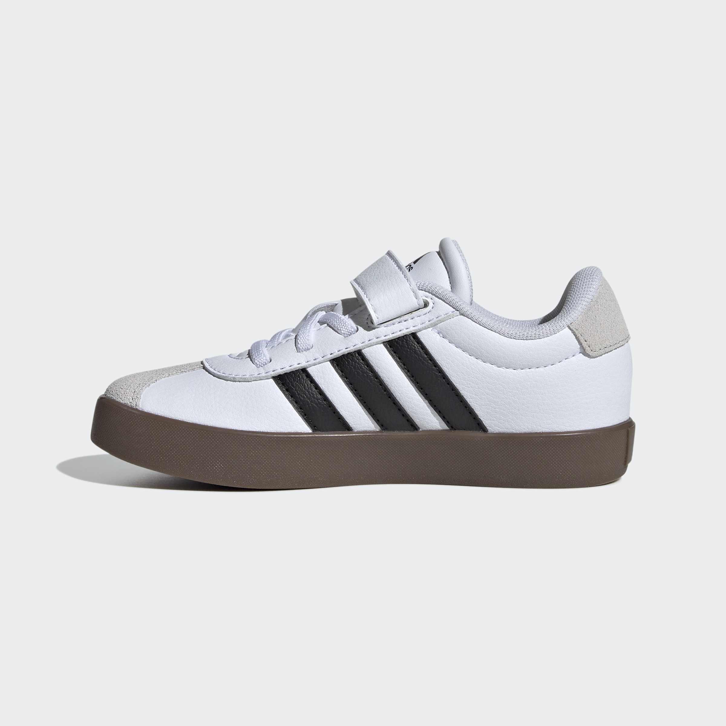 Unisex Kids Vl Court 3.0 Skateboarding Shoes, White, , large image number 8