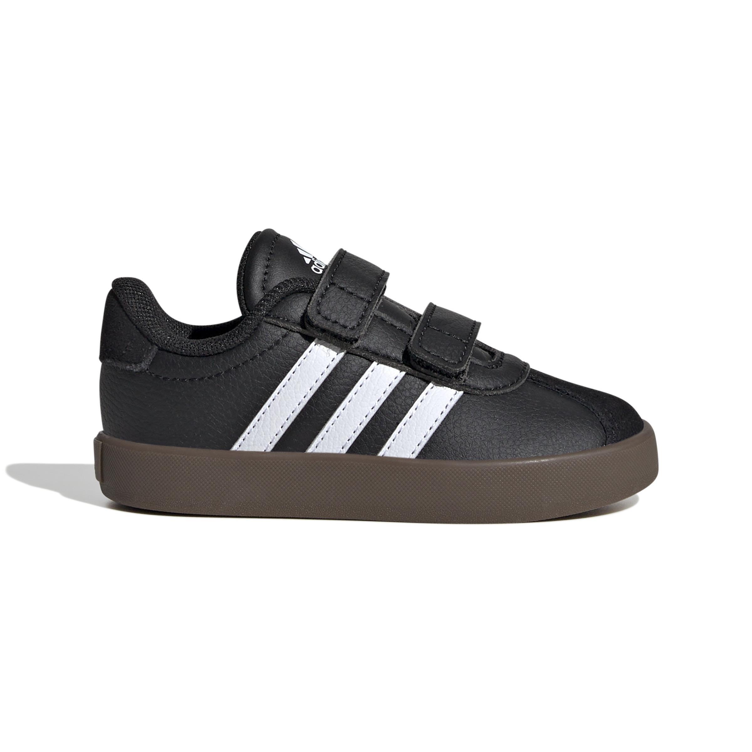 Unisex Kids VL Court 3.0 Shoes, Black, A701_ONE, large image number 0