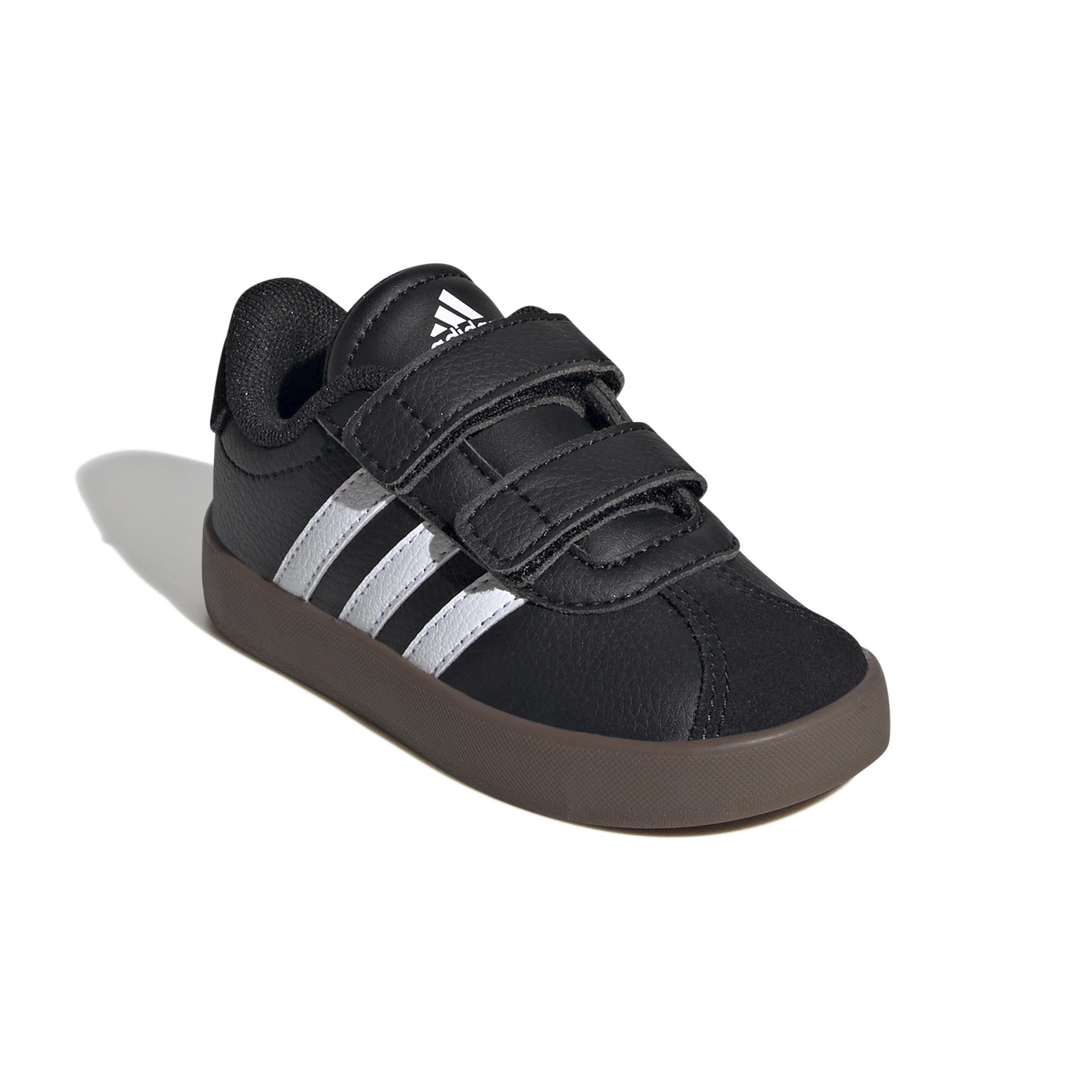 Unisex Kids VL Court 3.0 Shoes, Black, A701_ONE, large image number 2