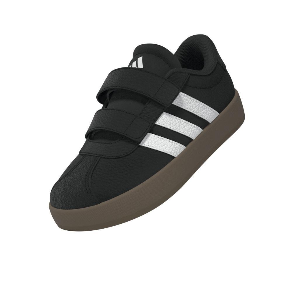 Unisex Kids VL Court 3.0 Shoes, Black, A701_ONE, large image number 7