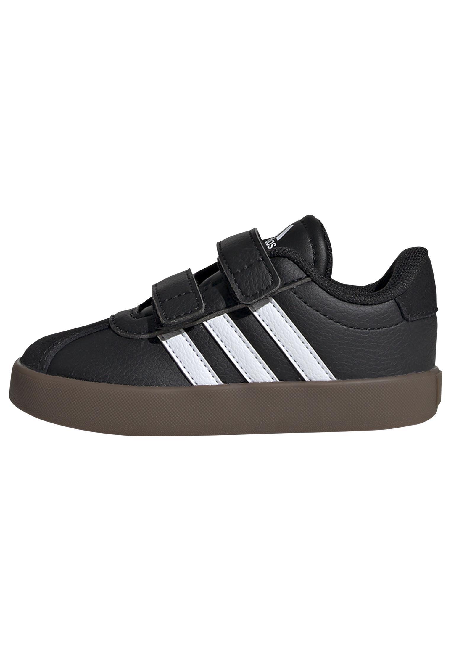 Unisex Kids VL Court 3.0 Shoes, Black, A701_ONE, large image number 9