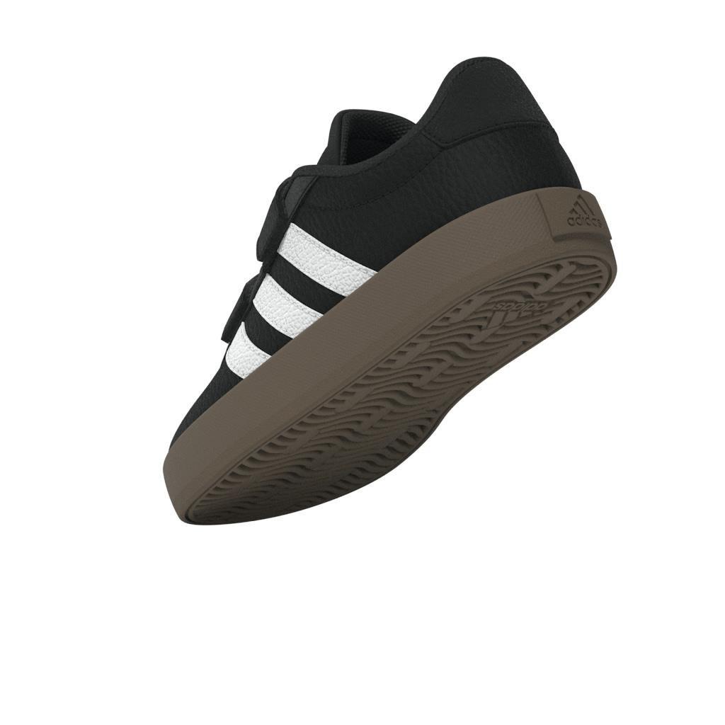 Unisex Kids VL Court 3.0 Shoes, Black, A701_ONE, large image number 12