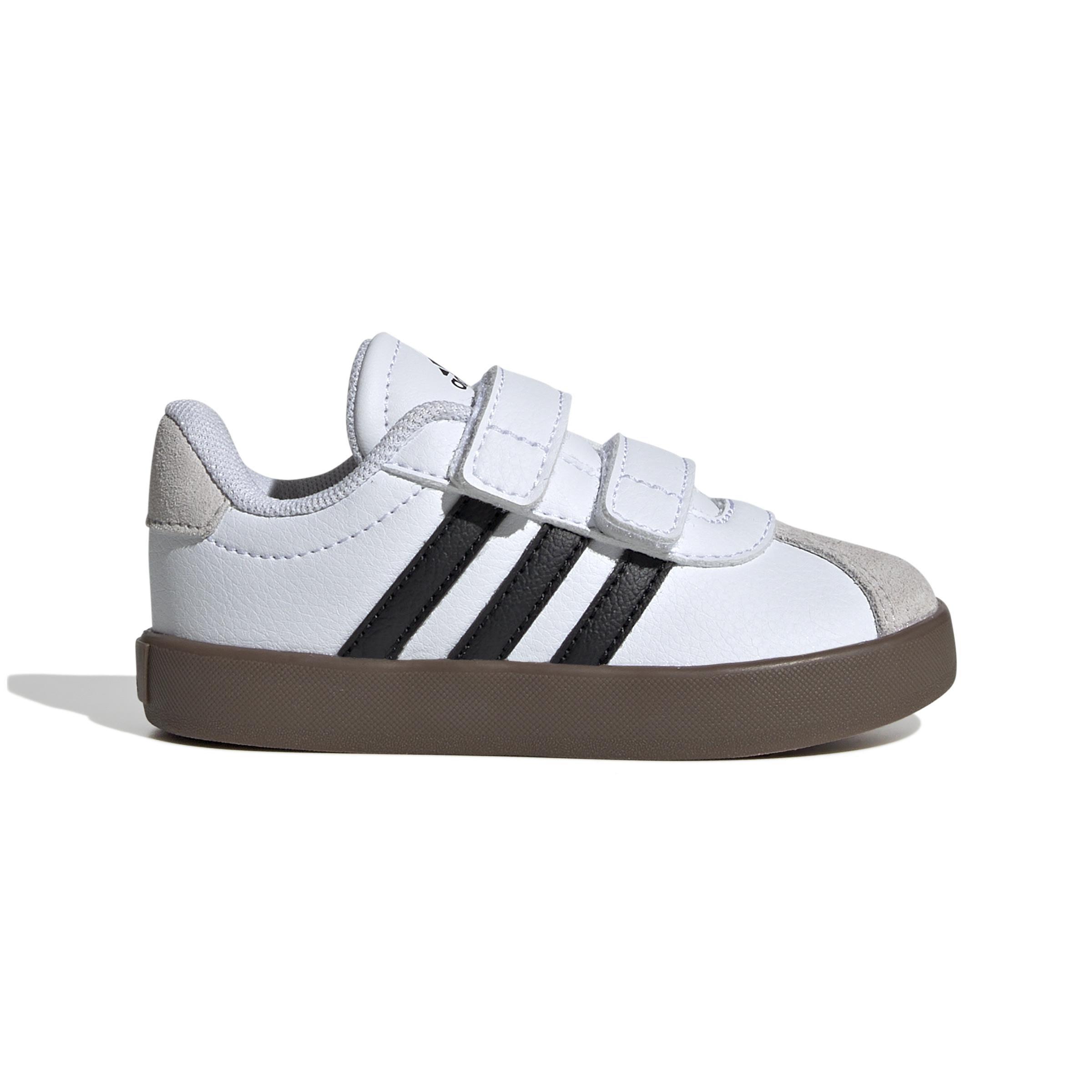 Unisex Kids VL Court 3.0 Shoes, White, , large image number 0