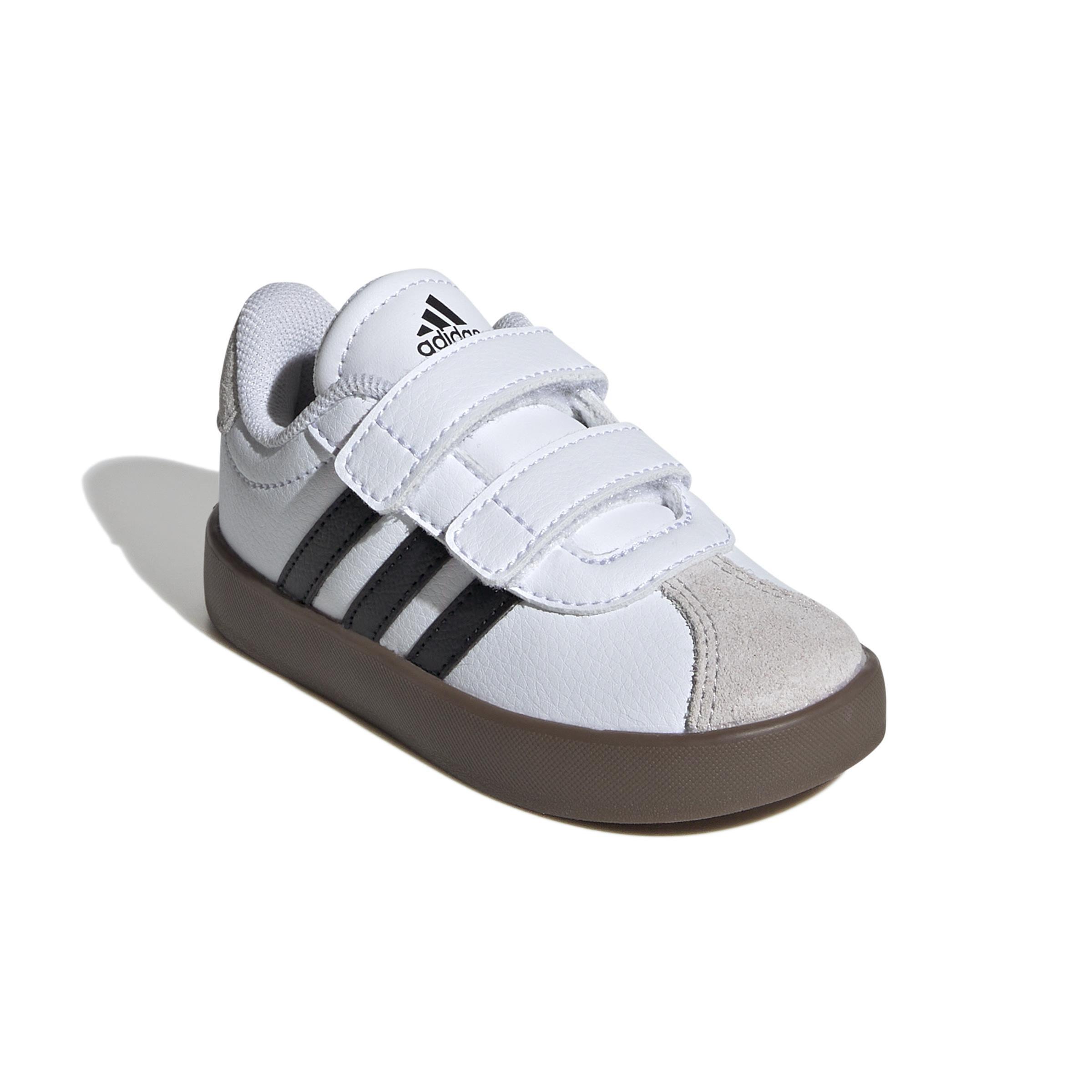 Unisex Kids VL Court 3.0 Shoes, White, A701_ONE, large image number 2