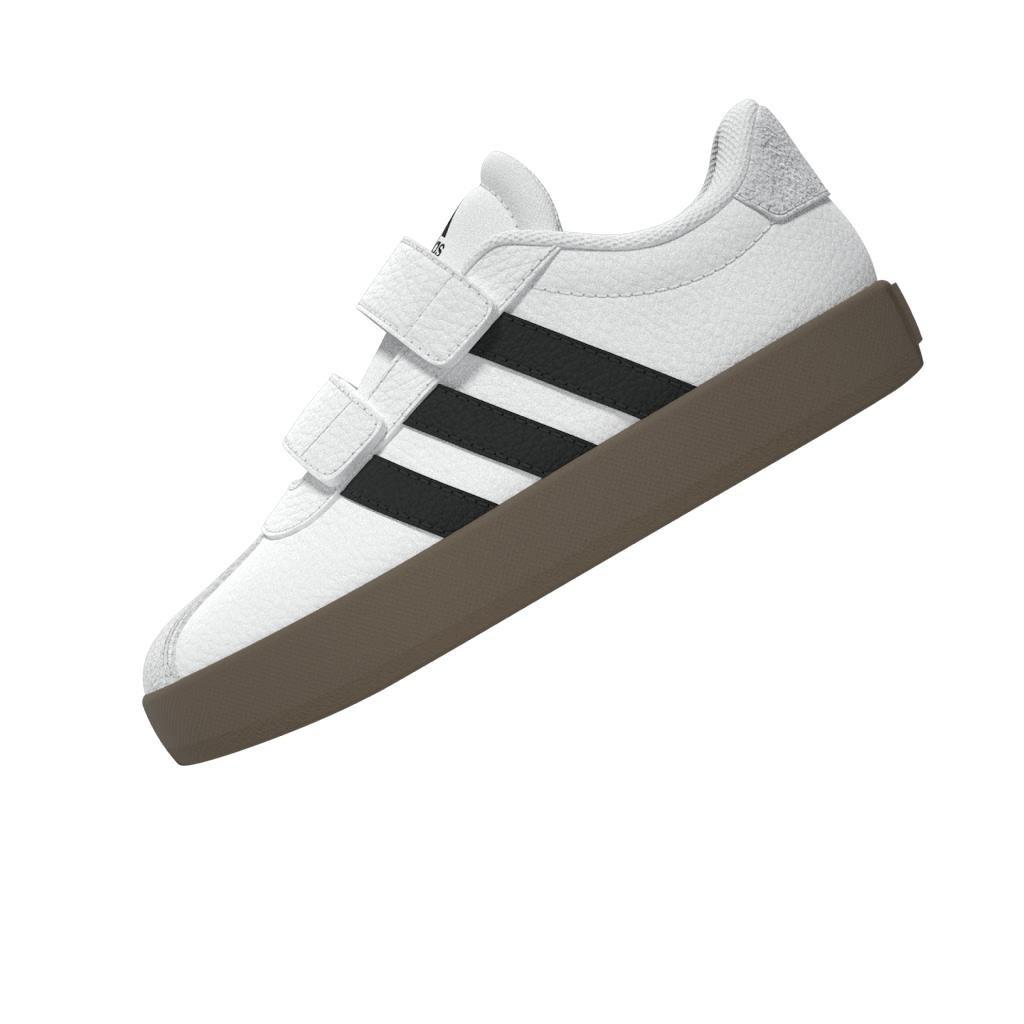 Unisex Kids VL Court 3.0 Shoes, White, A701_ONE, large image number 7