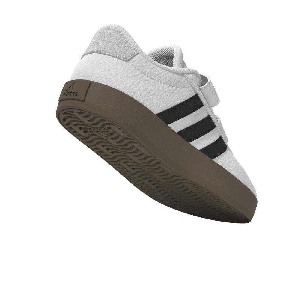 Unisex Kids VL Court 3.0 Shoes, White, , large image number 10