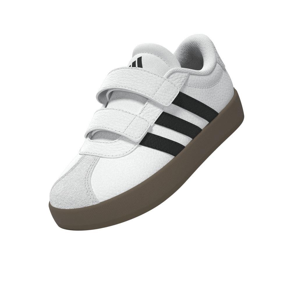 Kids Unisex Vl Court 3.0 Shoes, White, A701_ONE, large image number 12