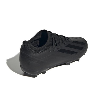 Unisex Kids X Crazyfast.3 Firm Ground Boots, Black, A701_ONE, large image number 2