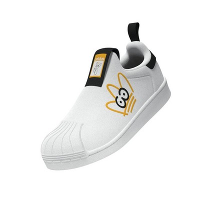Kids Unisex Adidas Originals X James Jarvis 360 Shoes Ftwr, White, A701_ONE, large image number 6