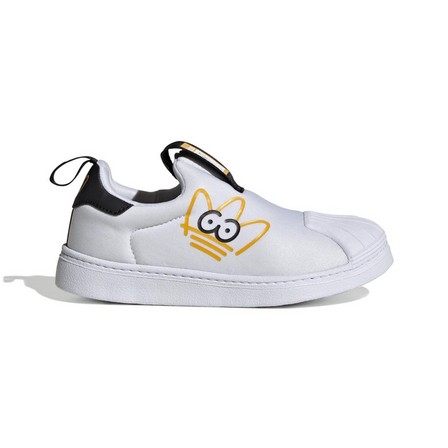 Kids Unisex Adidas Originals X James Jarvis 360 Shoes Ftwr, White, A701_ONE, large image number 16