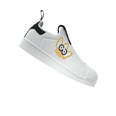 Kids Unisex Adidas Originals X James Jarvis 360 Shoes Ftwr, White, A701_ONE, large image number 18