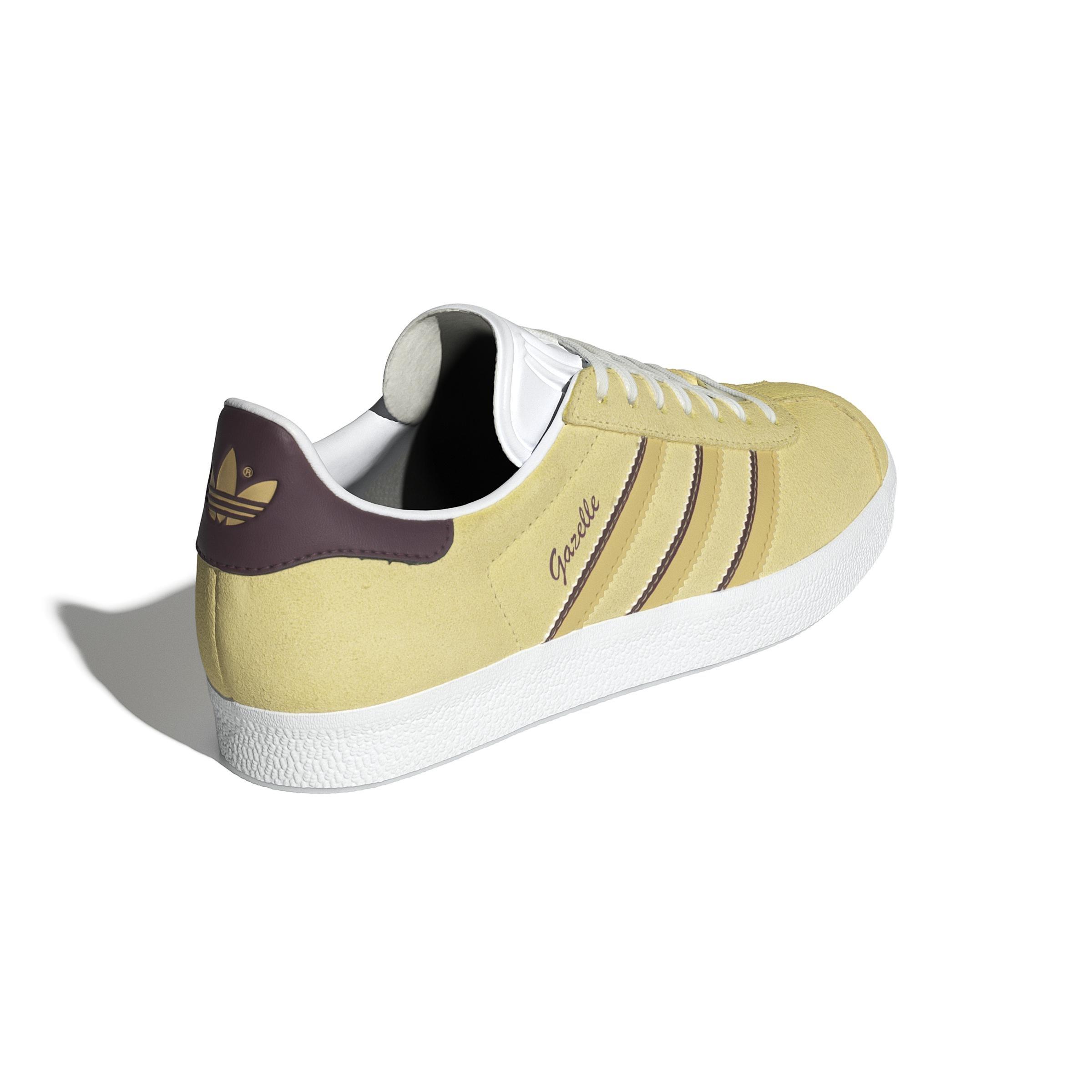 Women Gazelle Shoes, Yellow, A701_ONE, large image number 3