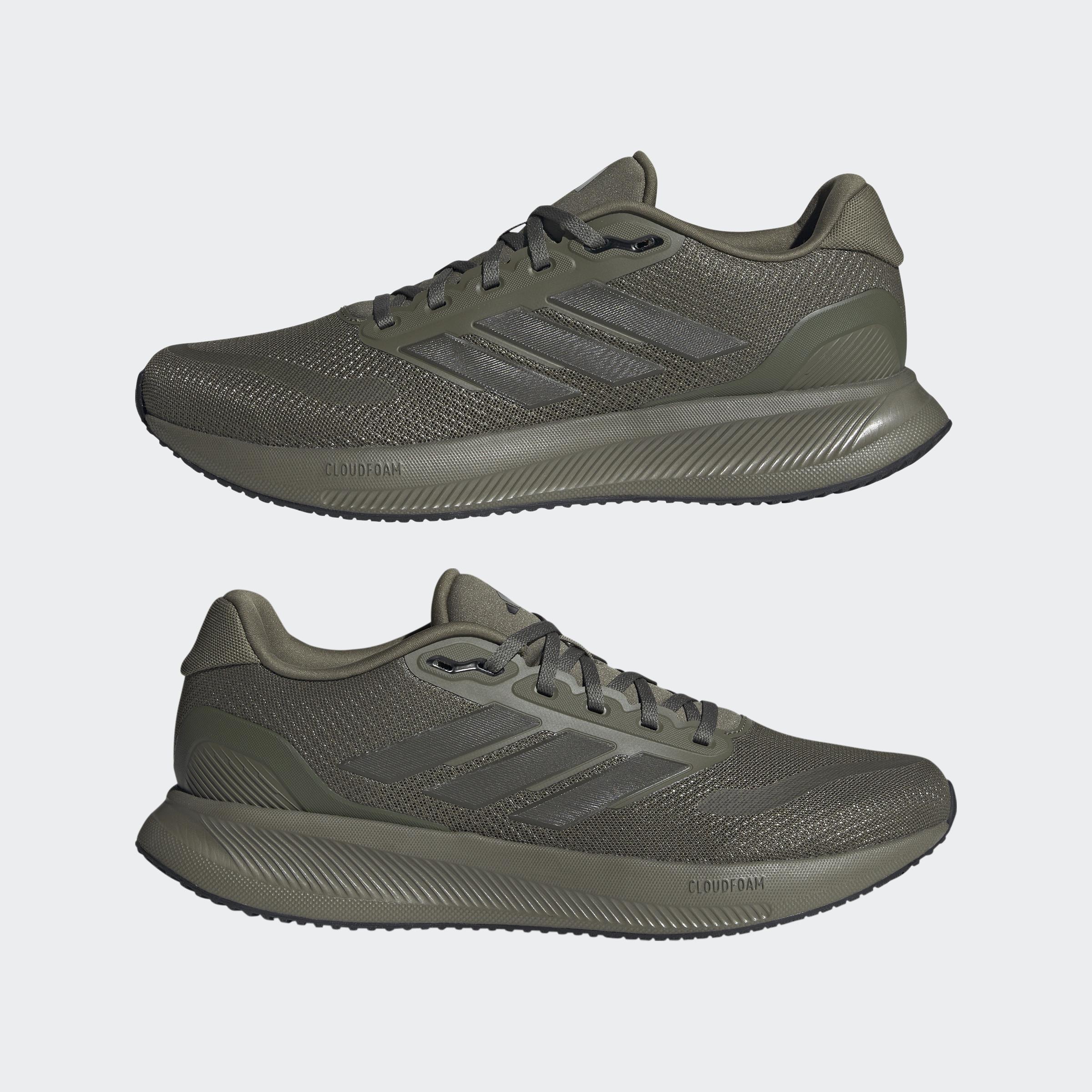 Runfalcon 5 Running Shoes, Green, A701_ONE, large image number 8