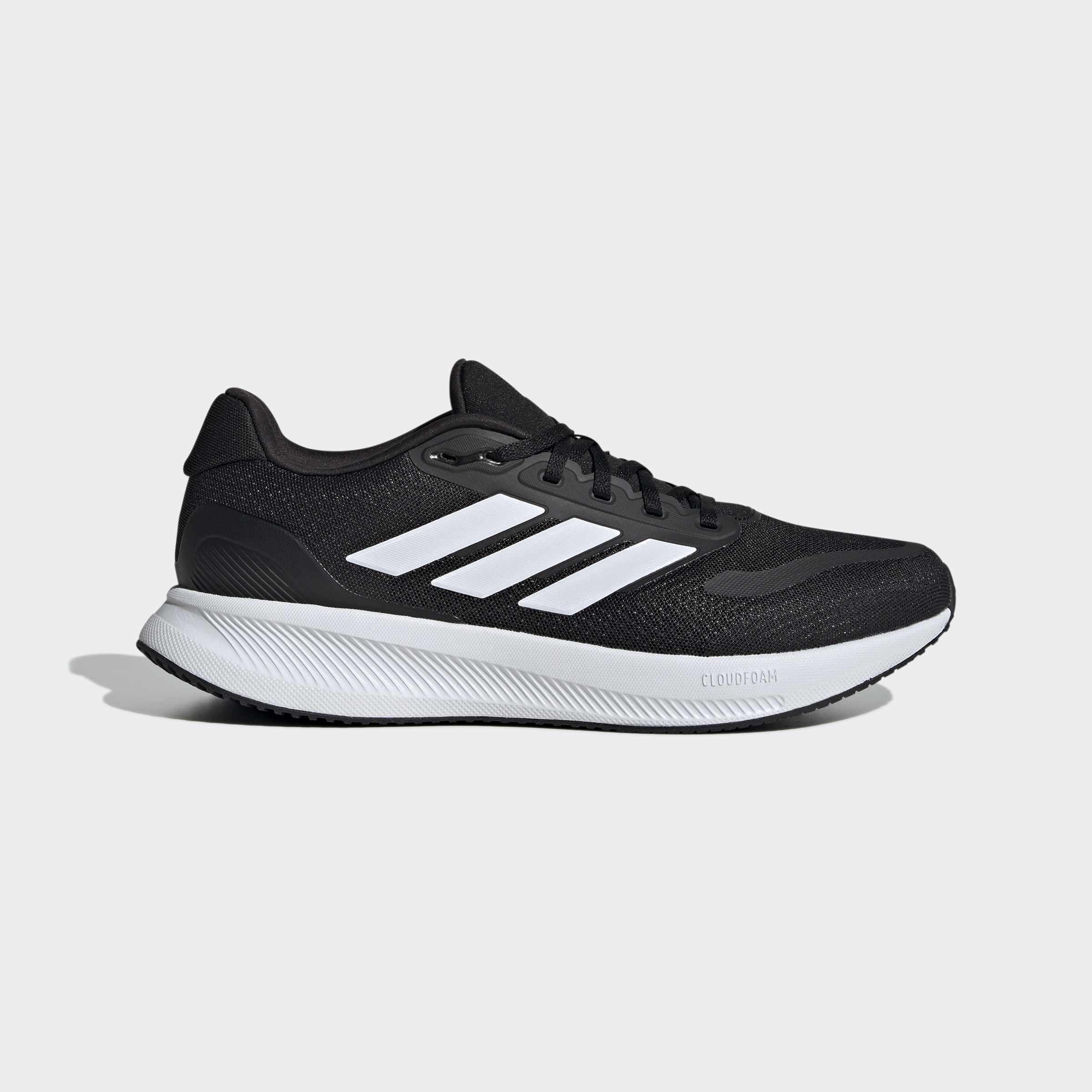 Runfalcon 5 Wide Running Shoes, Black, A701_ONE, medium