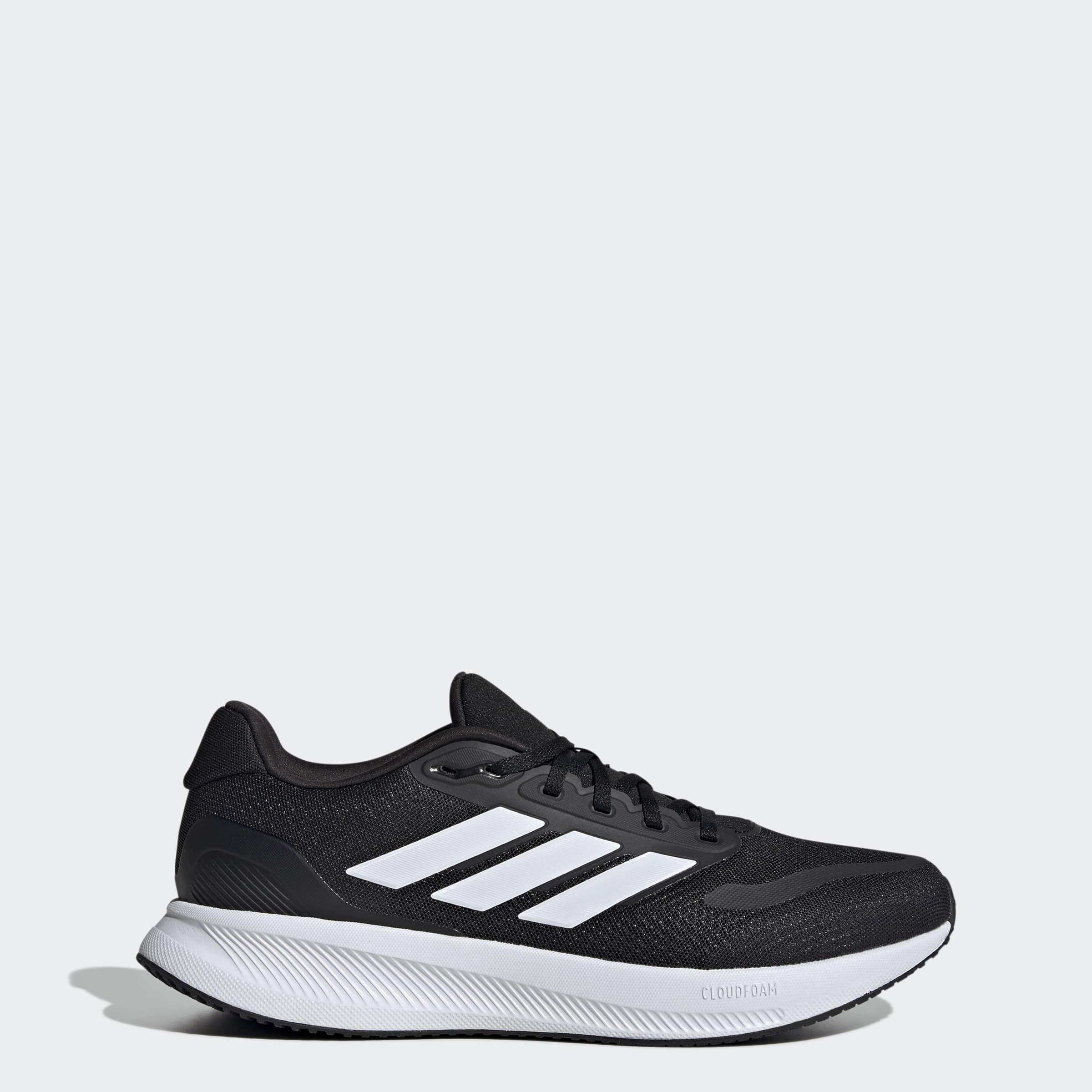 Runfalcon 5 Wide Running Shoes, Black, A701_ONE, large image number 6