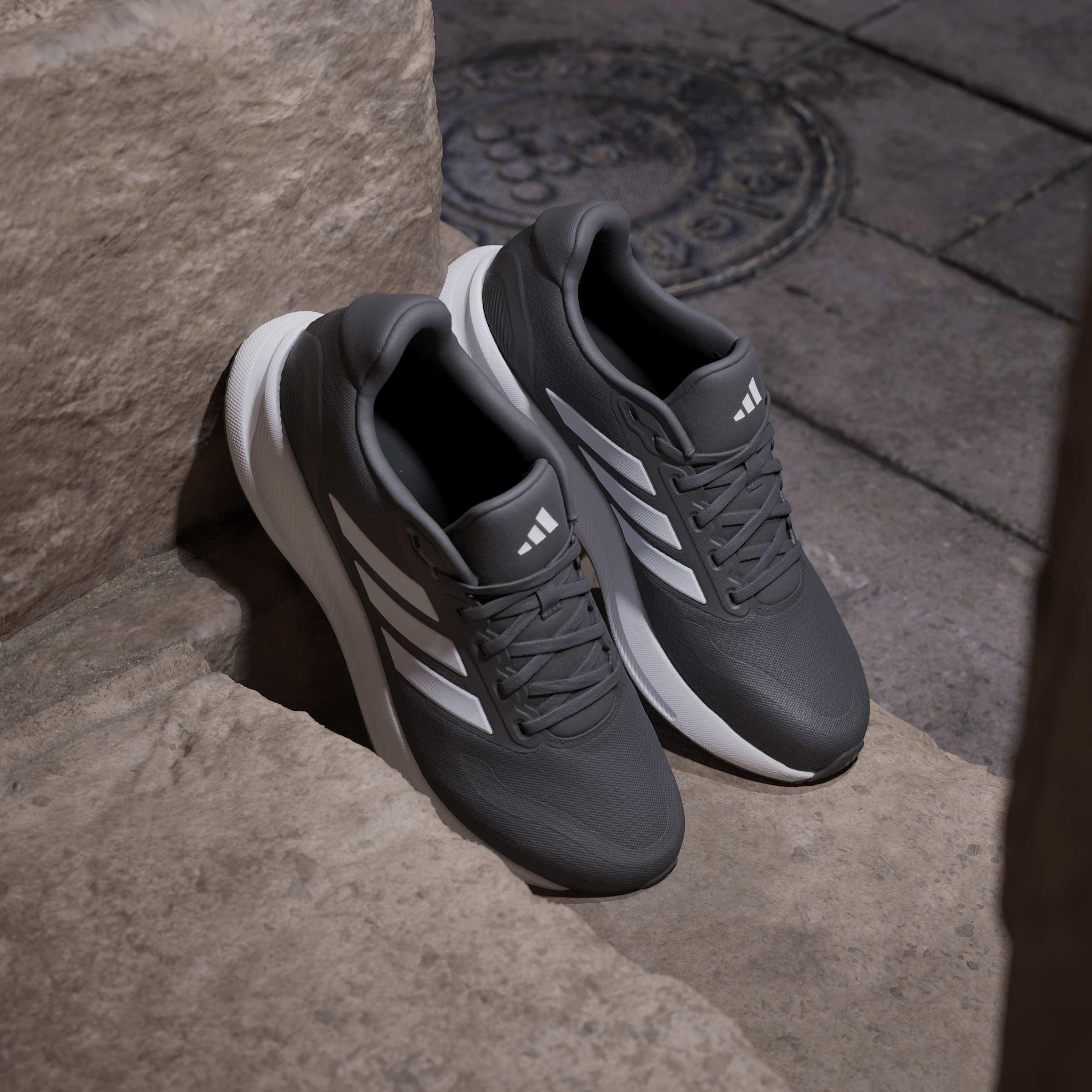 Runfalcon 5 Wide Running Shoes, Black, A701_ONE, large image number 11