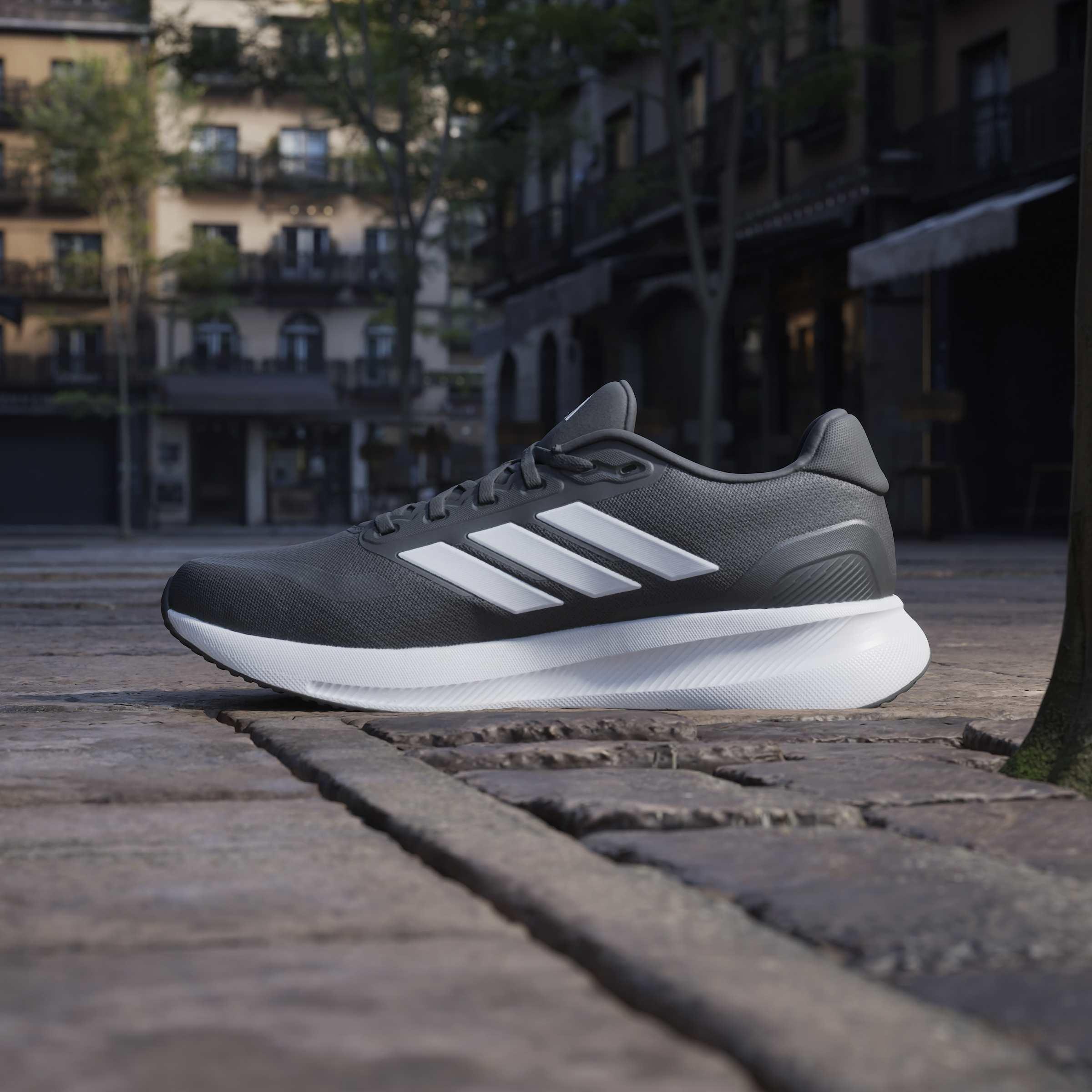 Runfalcon 5 Wide Running Shoes, Black, A701_ONE, large image number 12