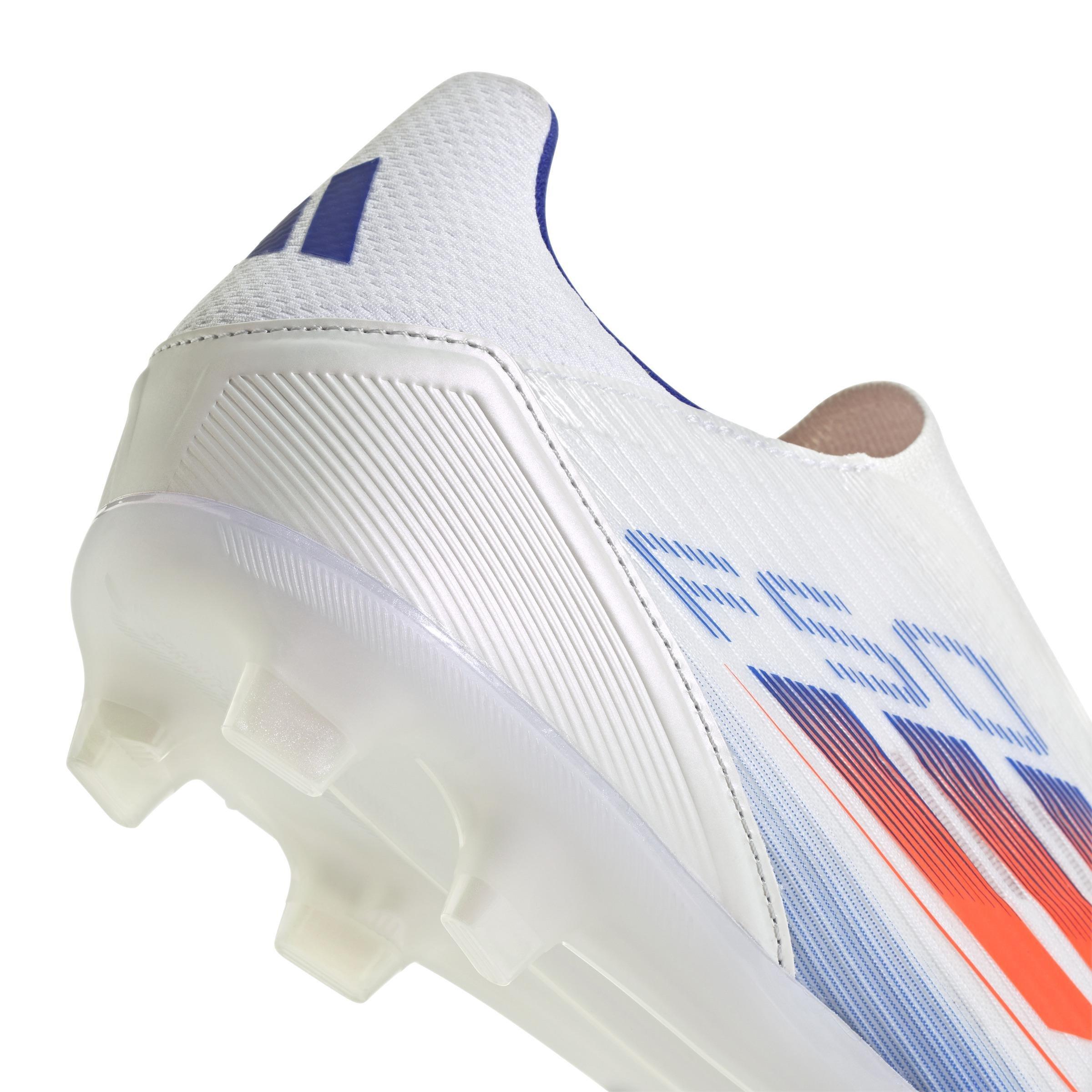 Unisex F50 League Laceless Firm/Multi-Ground Boots, White, A701_ONE, large image number 3