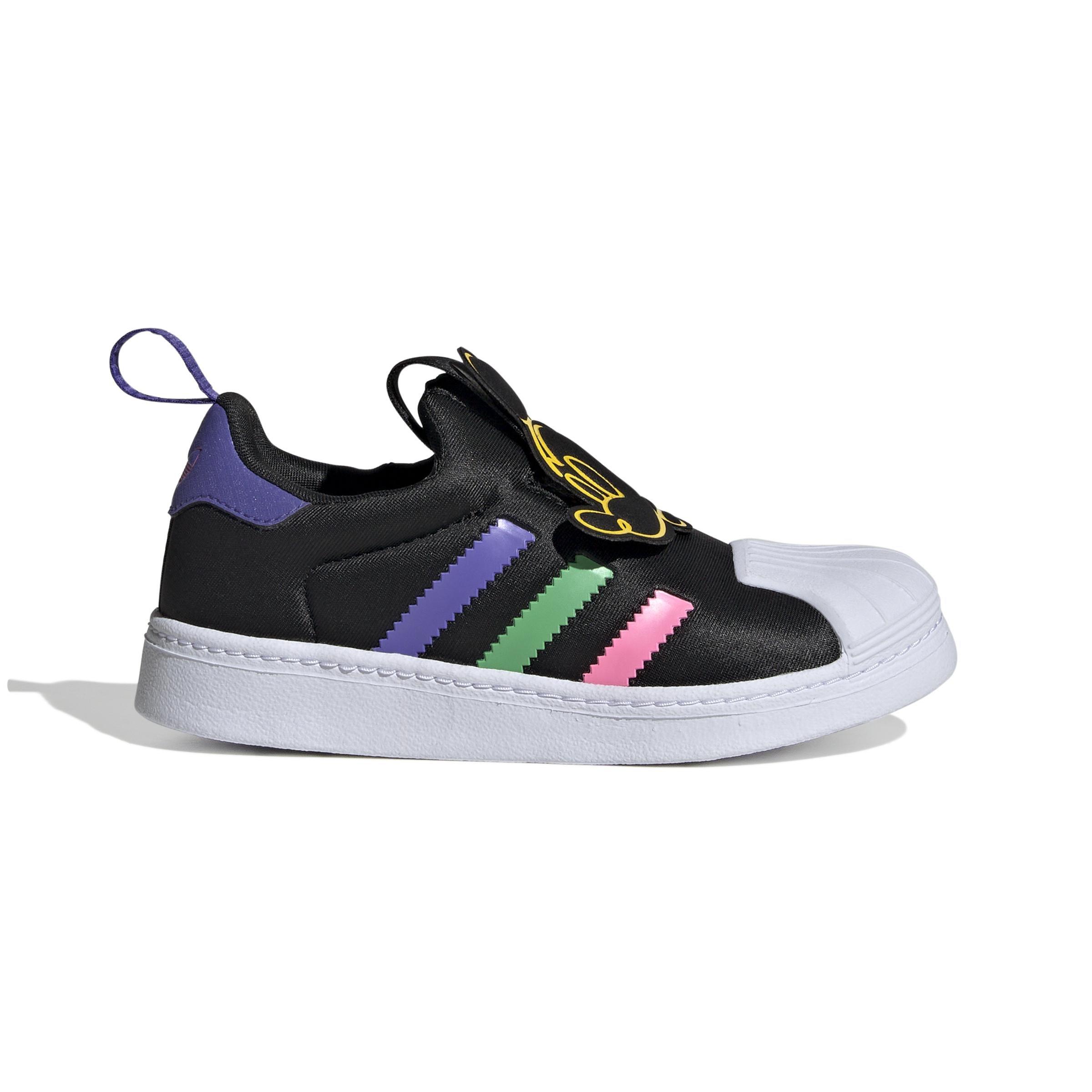 Adidas superstar slip on best sale kids purple