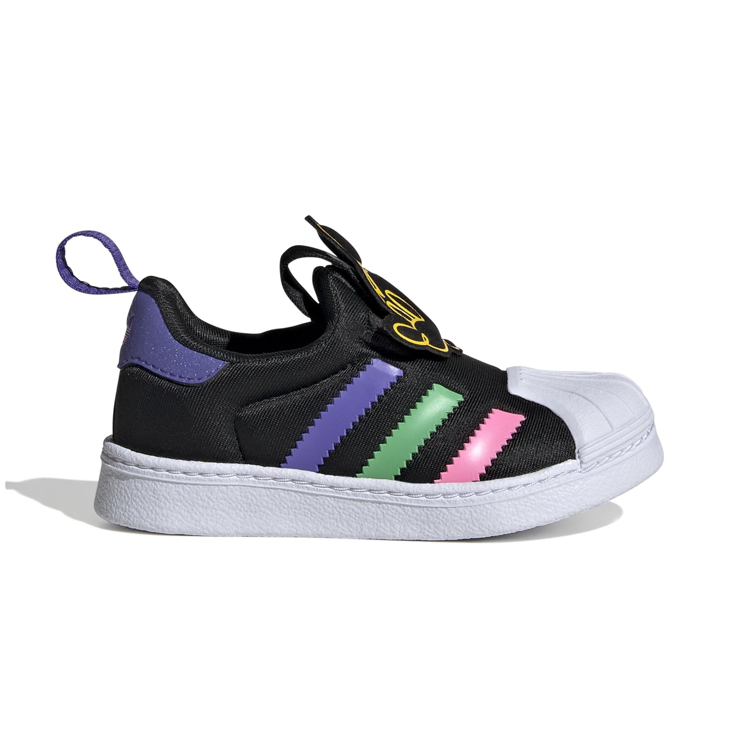 adidas - Kids Unisex Adidas Originals X Disney Mickey Superstar 360 Shoes, Black