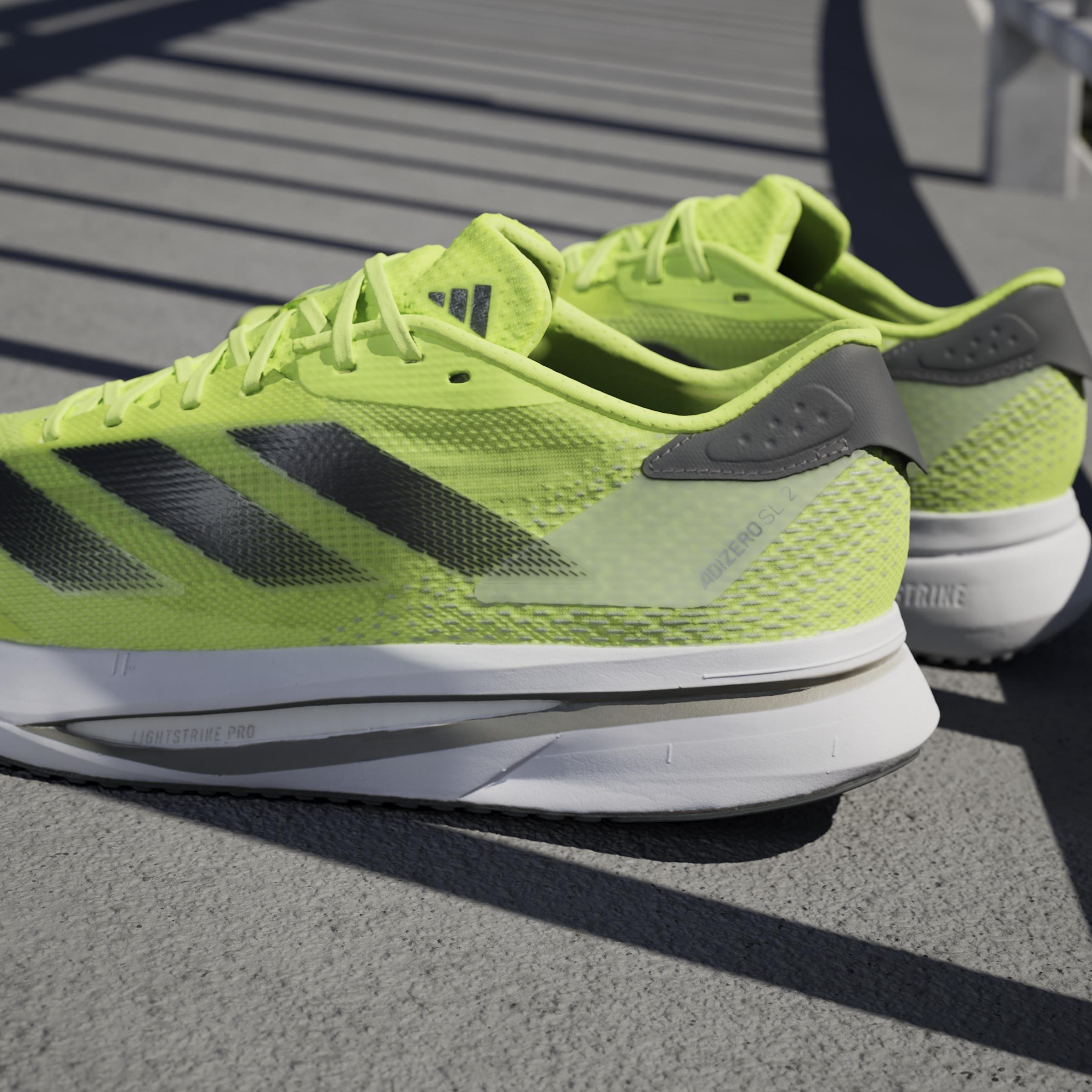 Adizero Sl2 Running Shoes, Green, A701_ONE, large image number 10