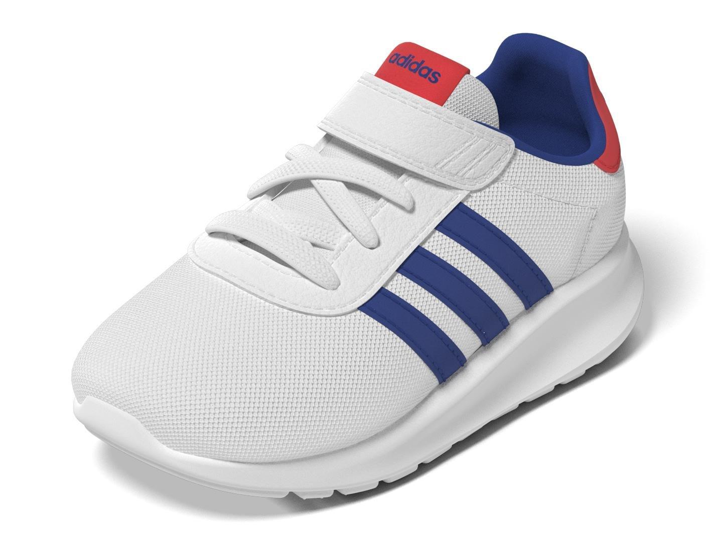 adidas - Kids Unisex Lite Racer 3.0 Shoes, White