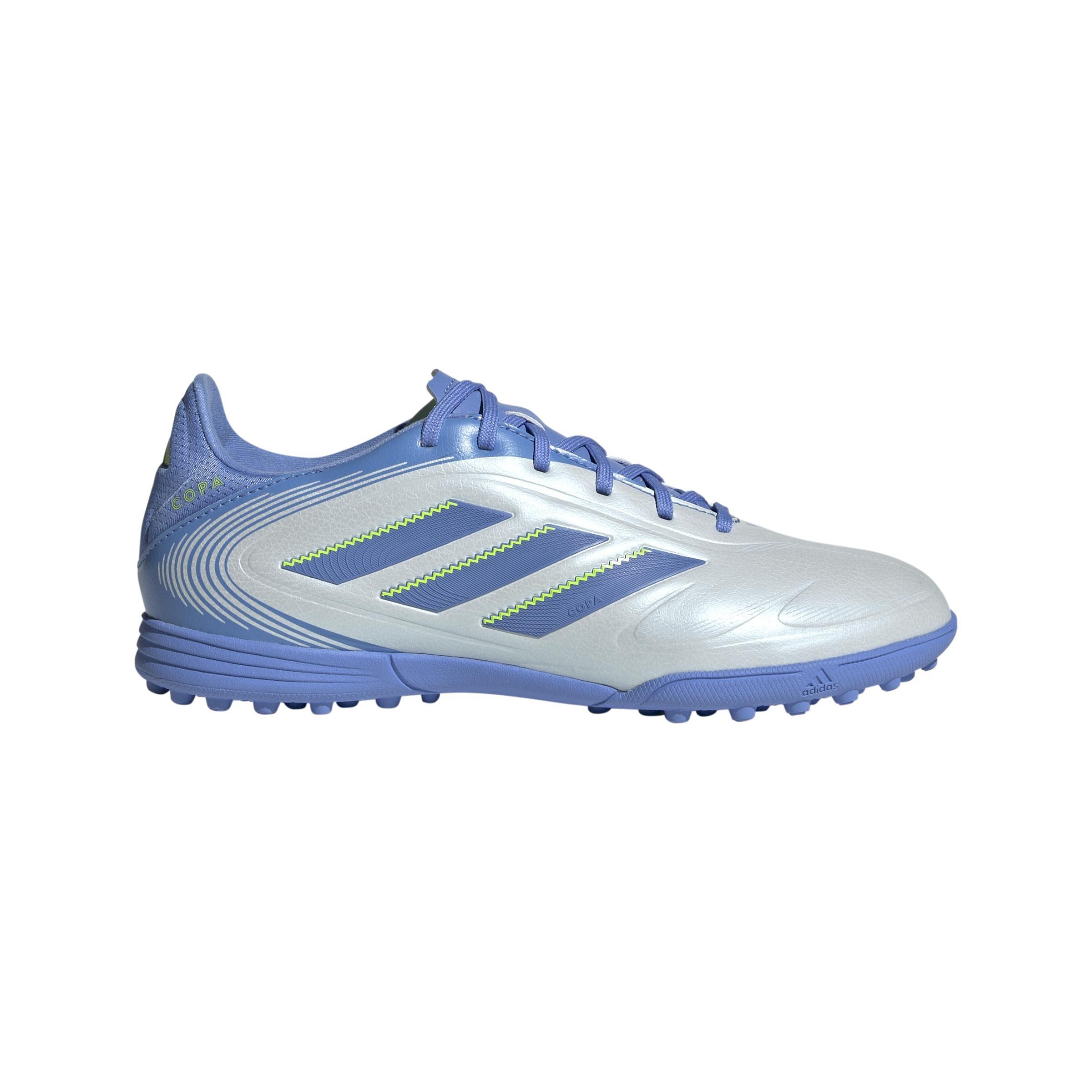 Unisex Kids Copa Pure 3 League Turf Boots, Blue, A701_ONE, large image number 0