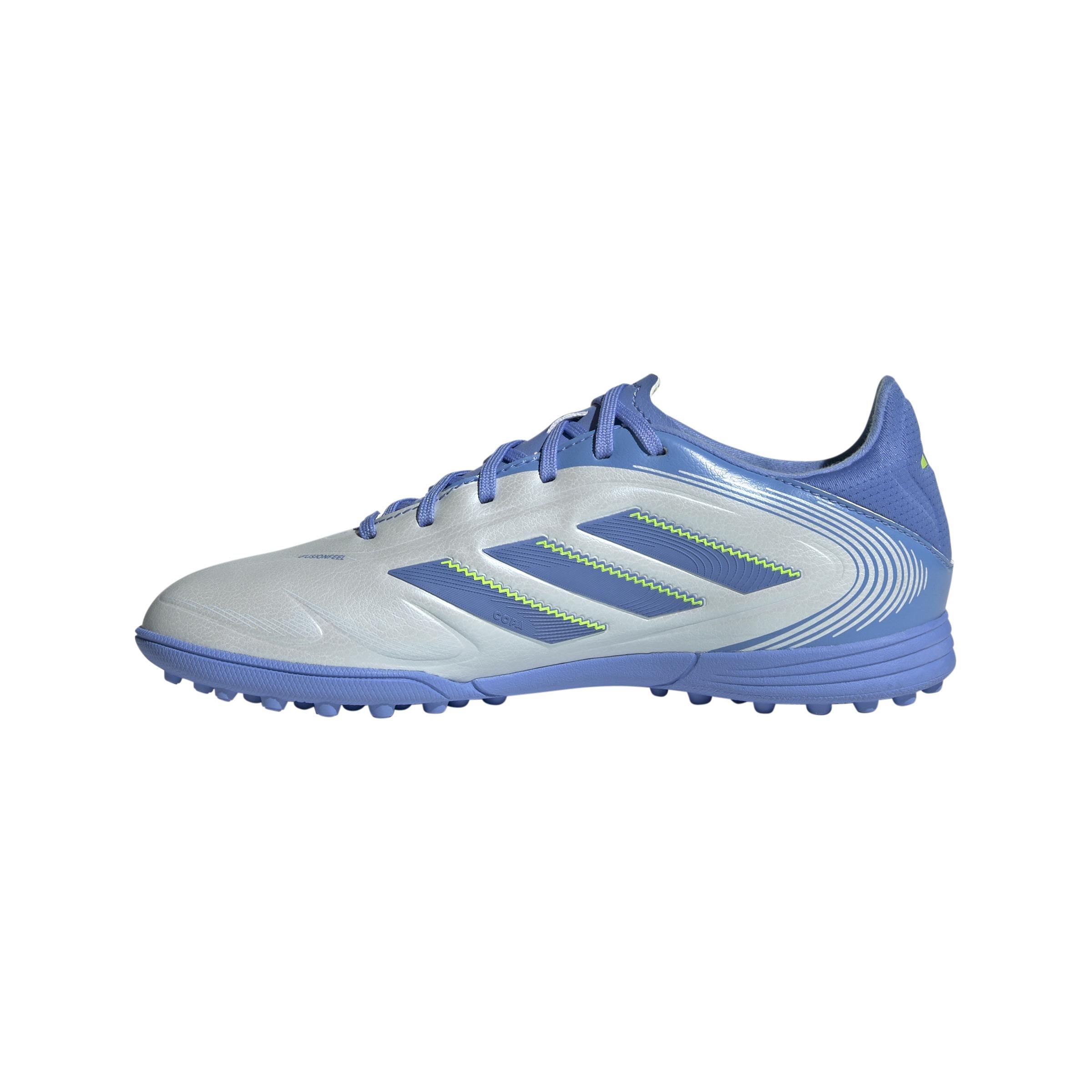 Unisex Kids Copa Pure 3 League Turf Boots, Blue, , large image number 7