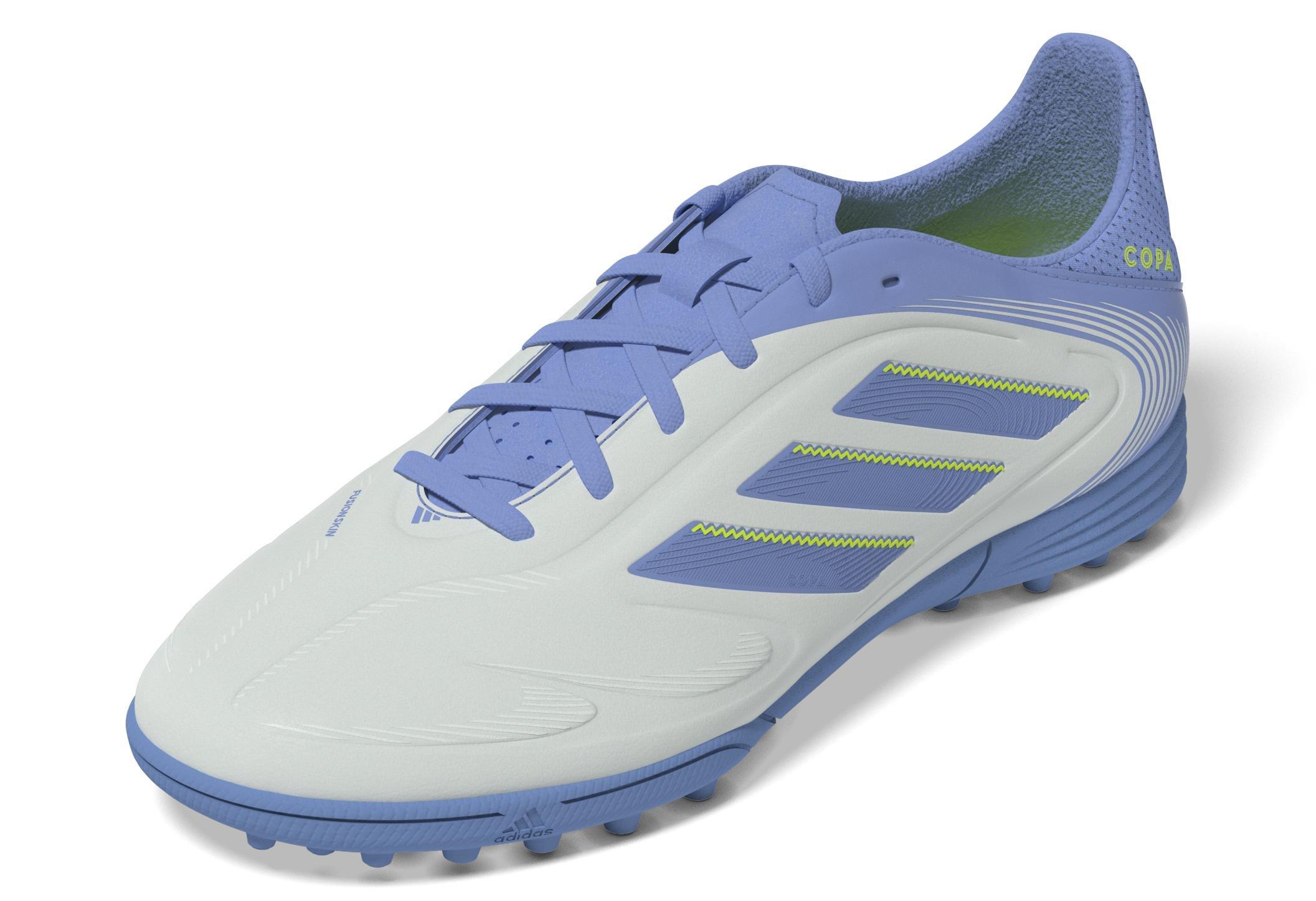 Unisex Kids Copa Pure 3 League Turf Boots, Blue, , large image number 9