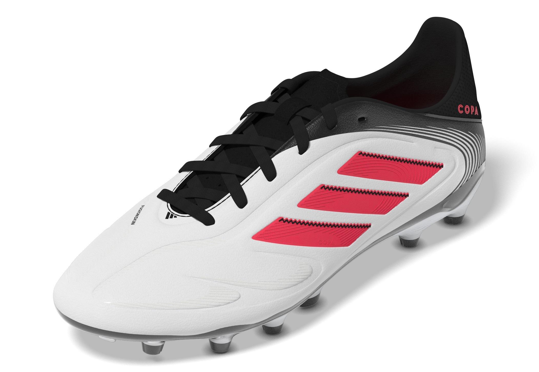 Unisex Copa Pure 3 League Firm/Multi-Ground Boots Kids, White, A701_ONE, large image number 7