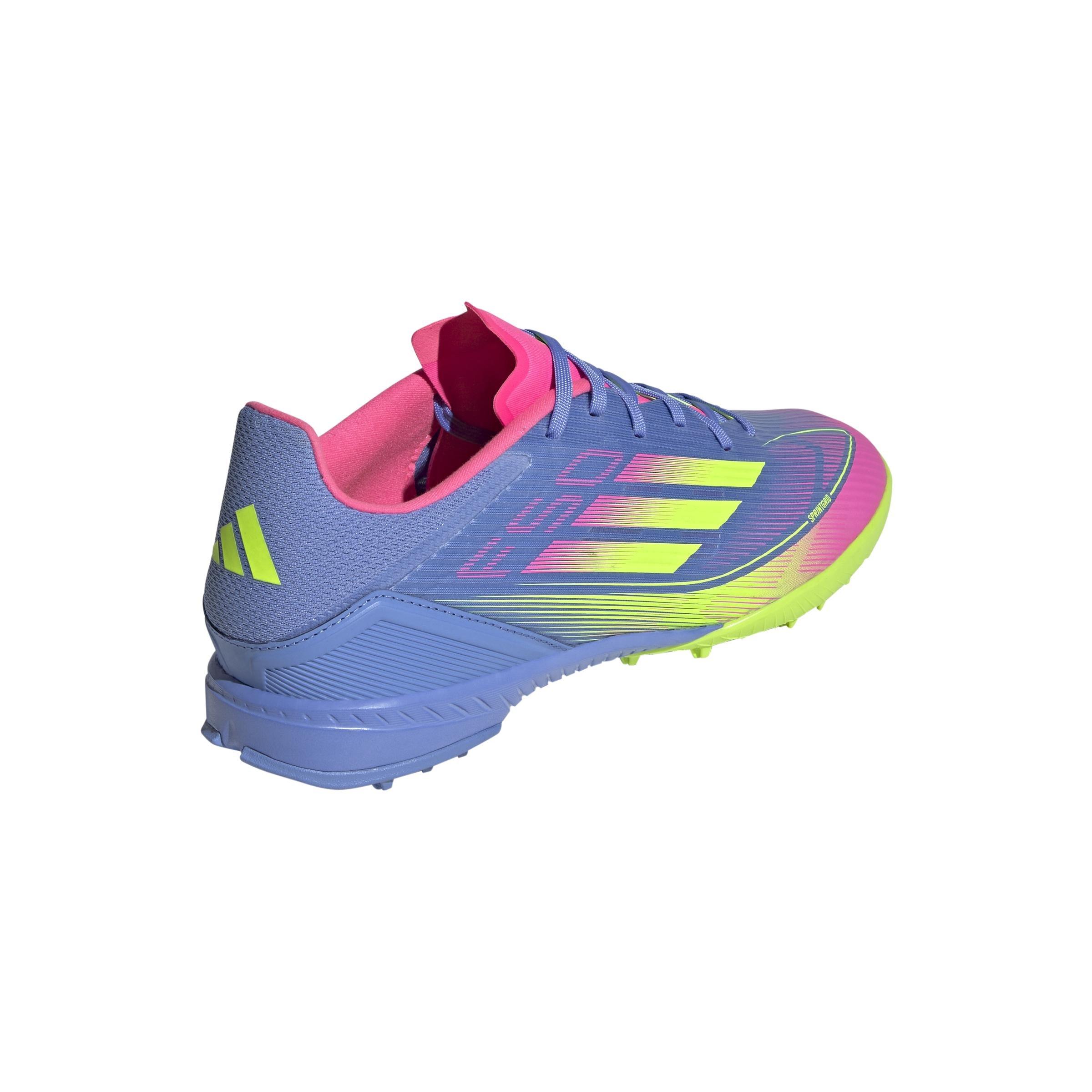 Unisex F50 League Turf Boots, Blue, A701_ONE, large image number 3