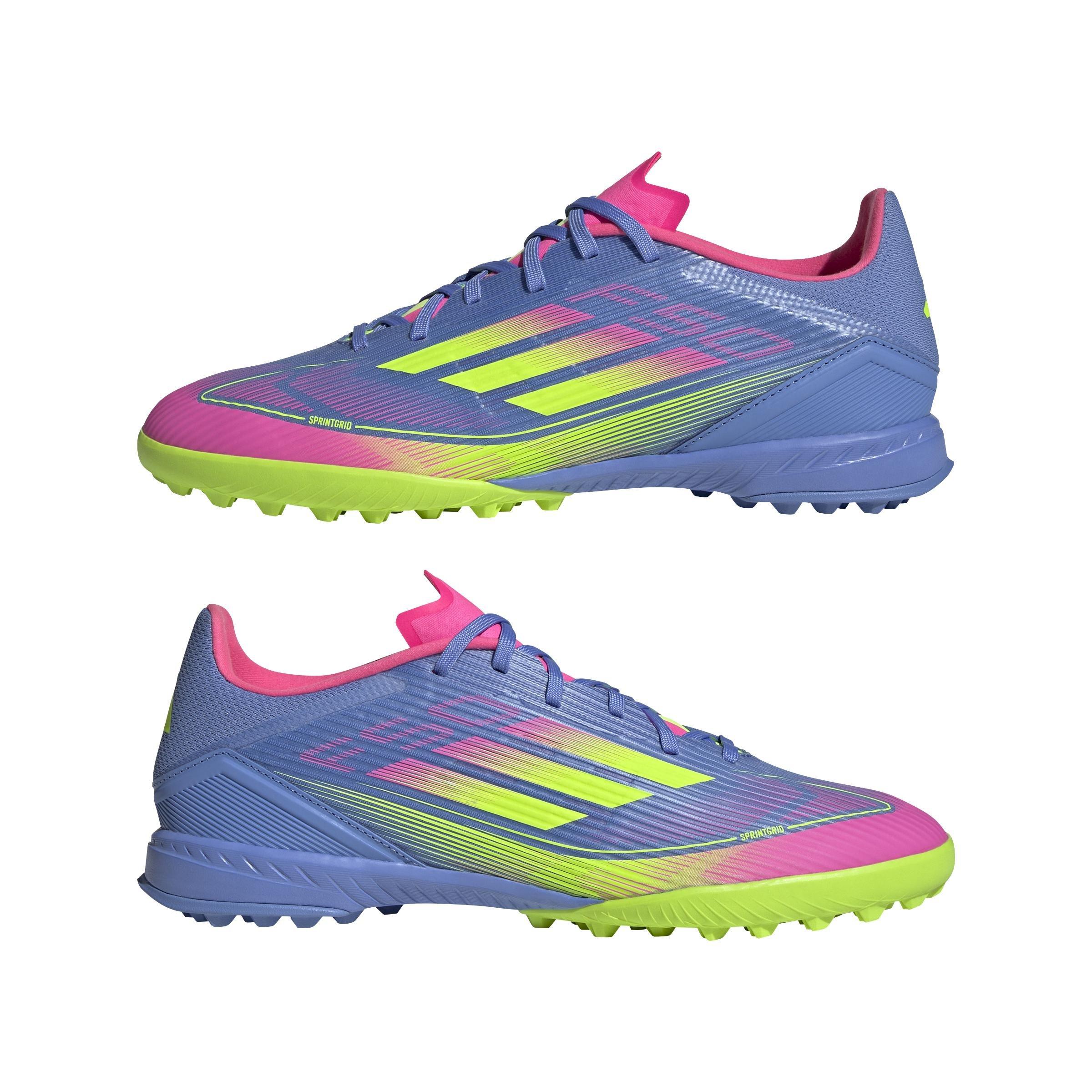 Unisex F50 League Turf Boots, Blue, A701_ONE, large image number 6