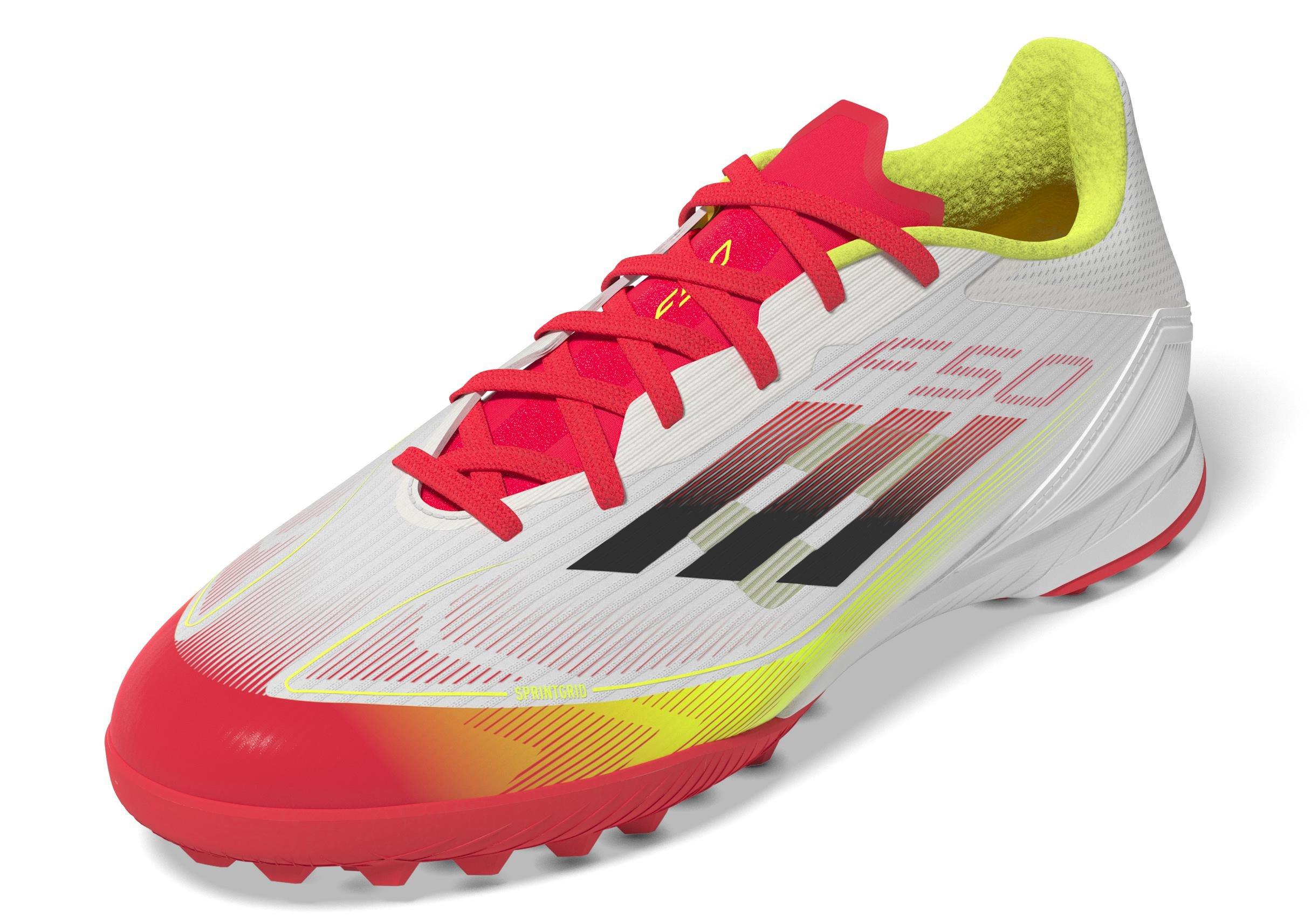 Unisex F50 League Turf Boots, White, , large image number 9