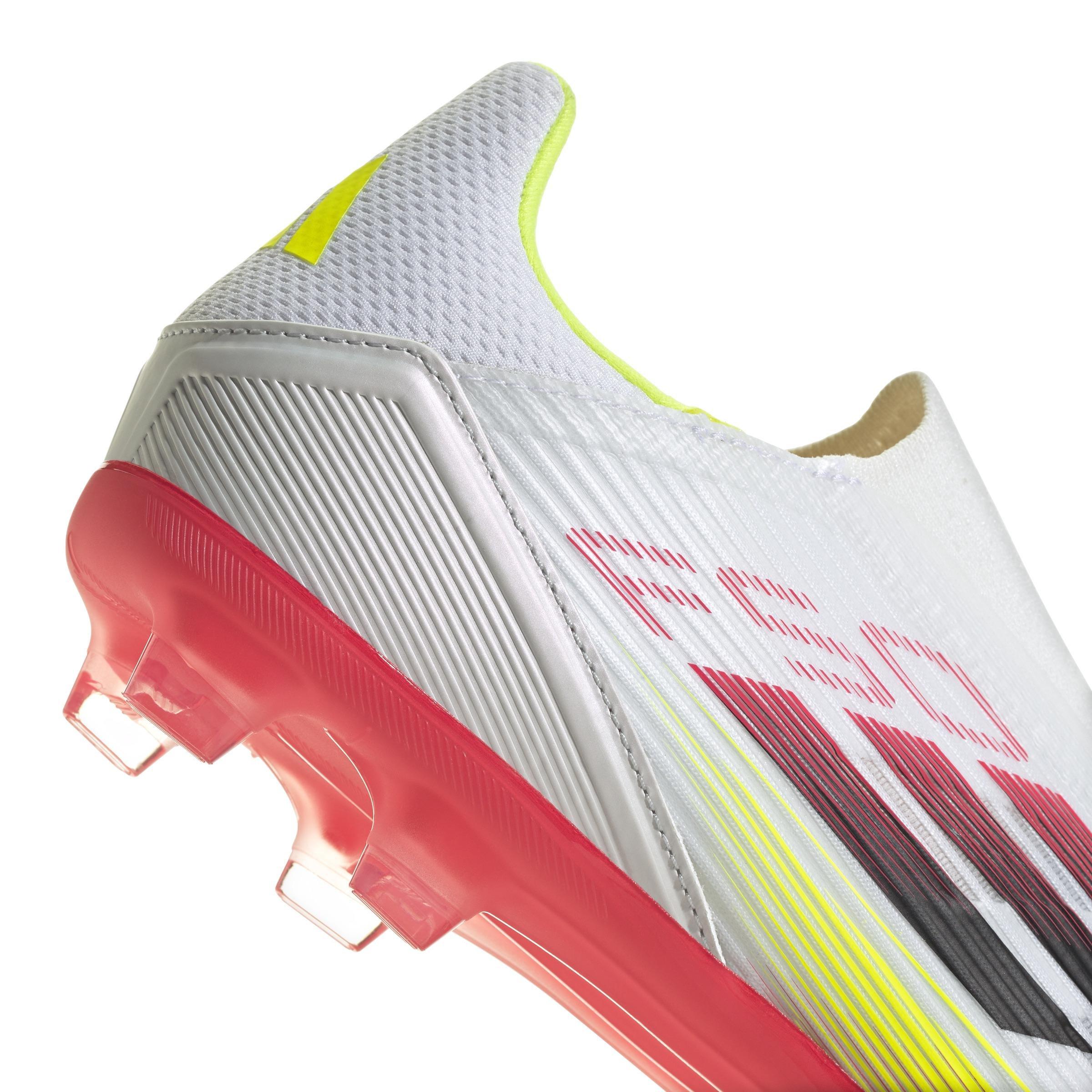 Unisex F50 League Laceless Firm/Multi-Ground Boots, White, , large image number 3