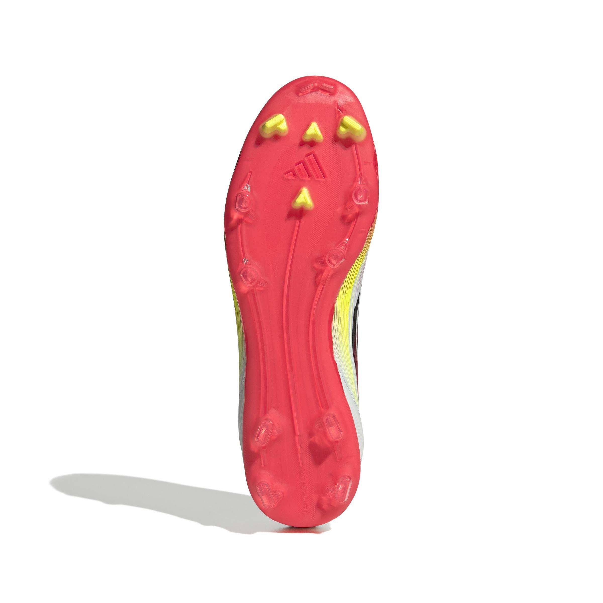 Unisex F50 League Laceless Firm/Multi-Ground Boots, White, , large image number 5