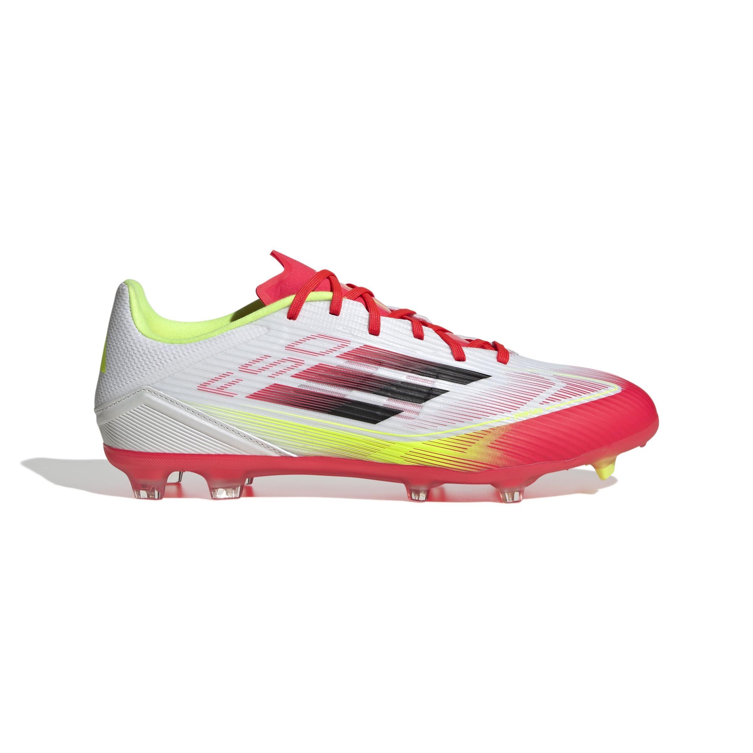 Unisex F50 League Firm/Multi-Ground Boots, White, , large image number 0