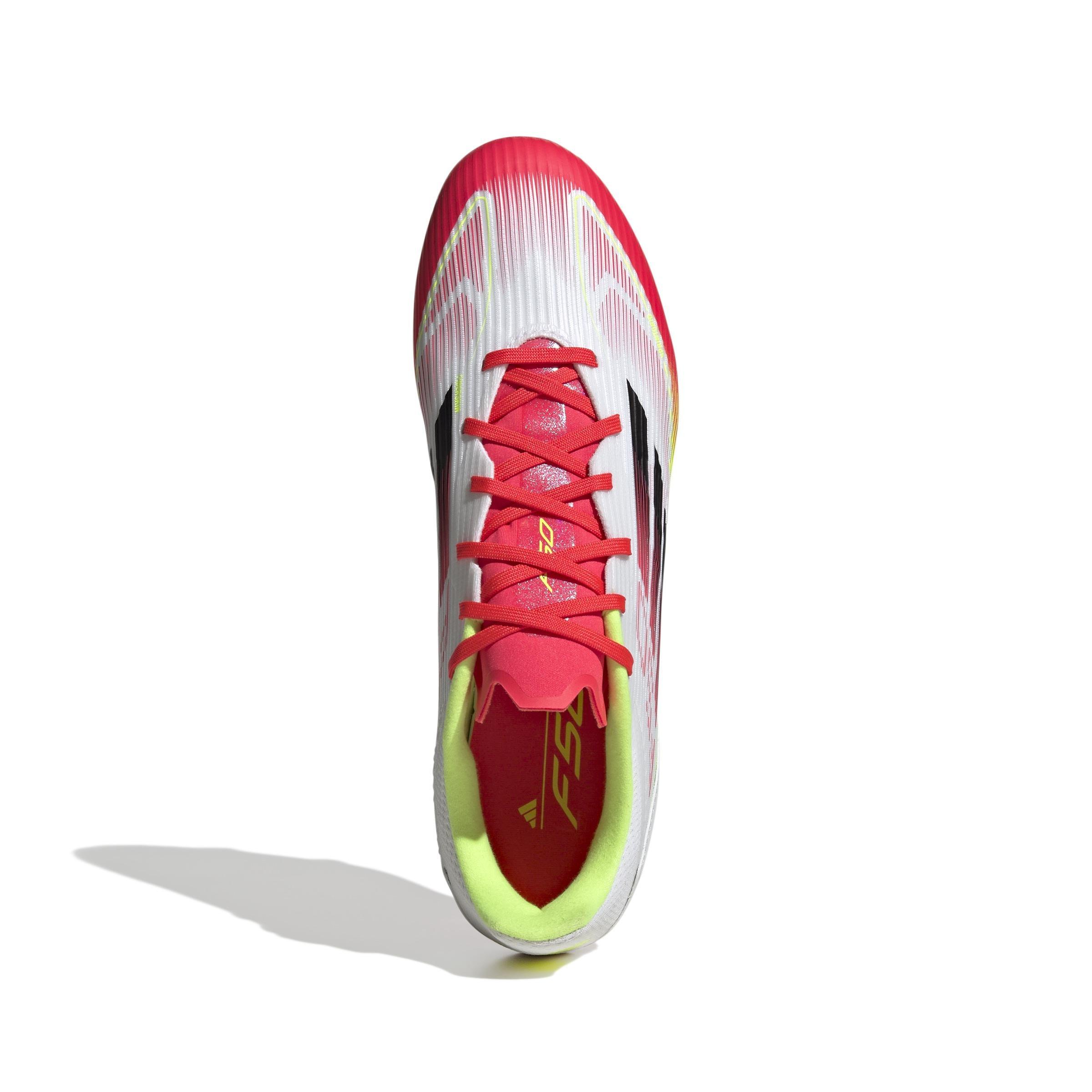 Unisex F50 League Firm/Multi-Ground Boots, White, , large image number 1