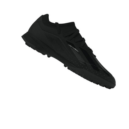 Kids Unisex X Crazyfast.3 Turf Boots, Black, A701_ONE, large image number 5
