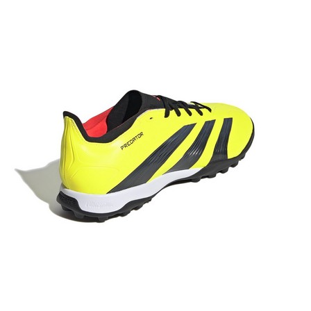 Unisex Predator 24 League Low Turf Boots, Yellow, A701_ONE, large image number 2