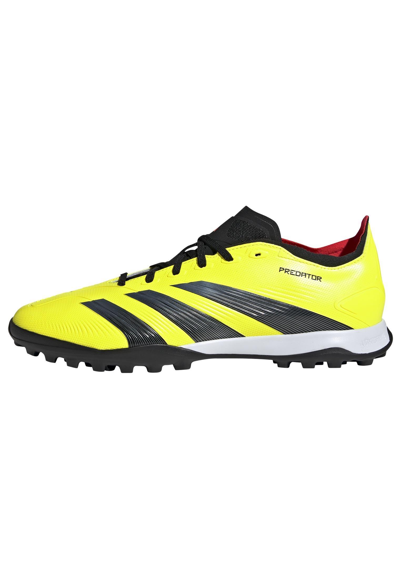adidas - Unisex Predator 24 League Low Turf Boots, Yellow
